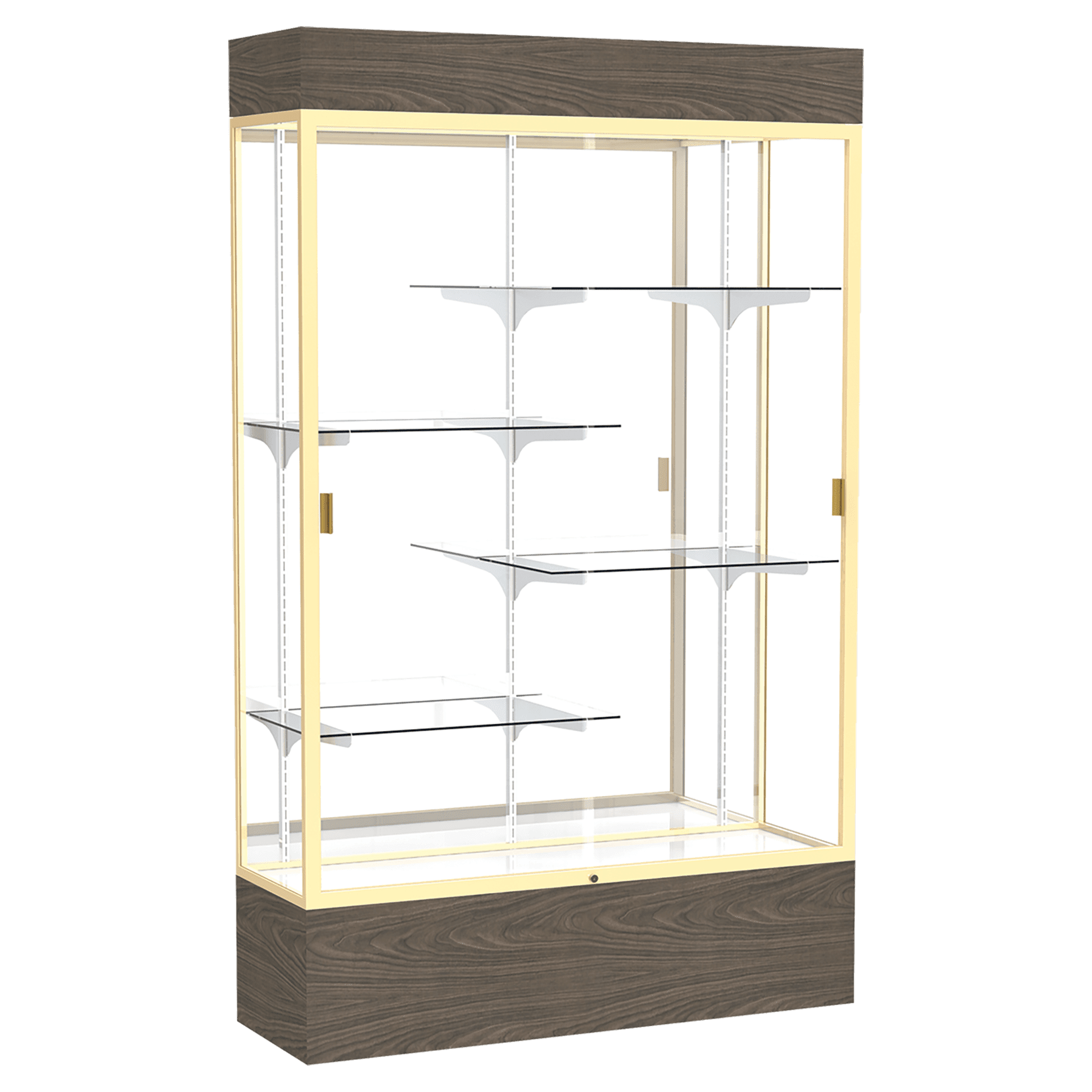 Reliant Series Display Case with Lighting - DSPL07