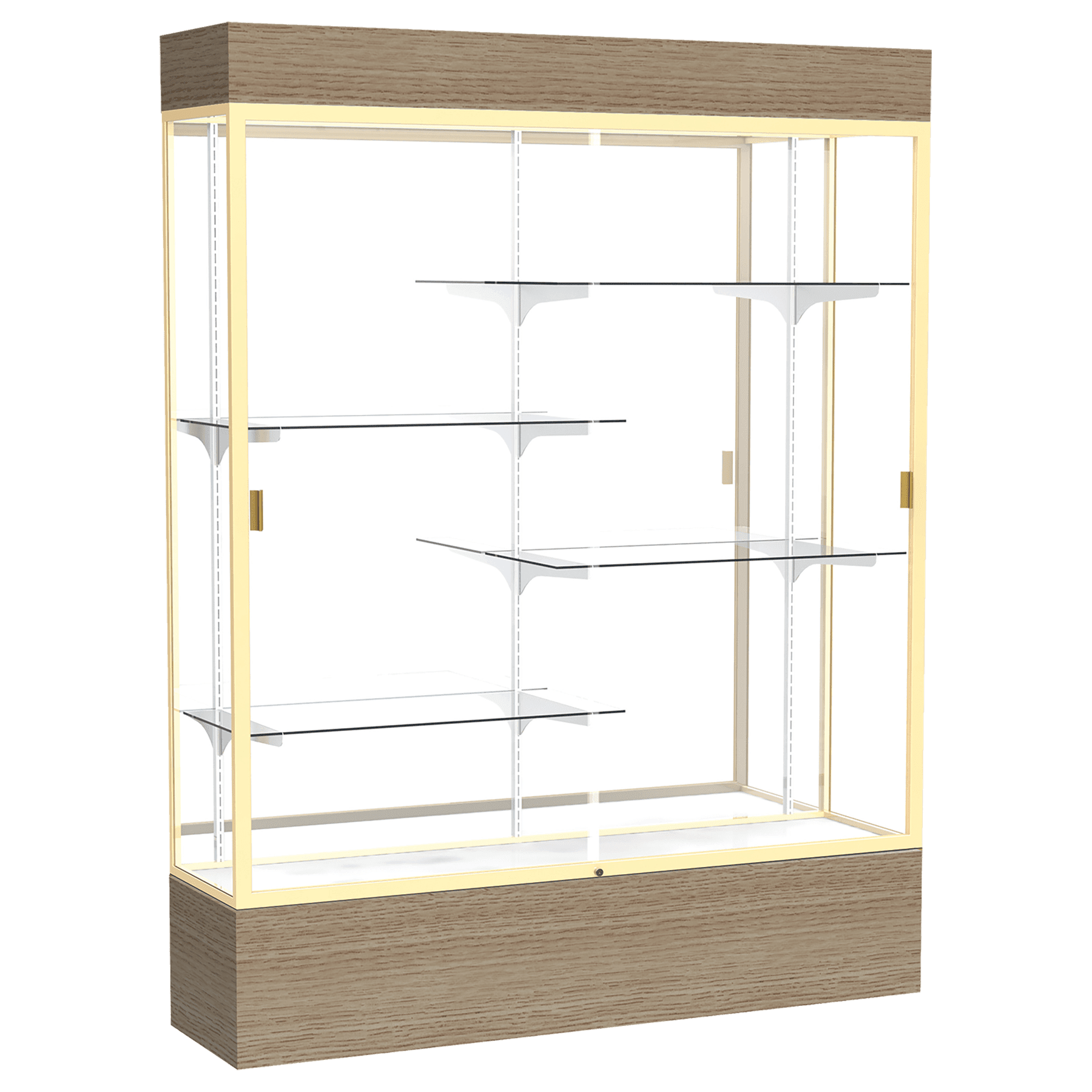Reliant Series Display Case with Lighting - DSPL07