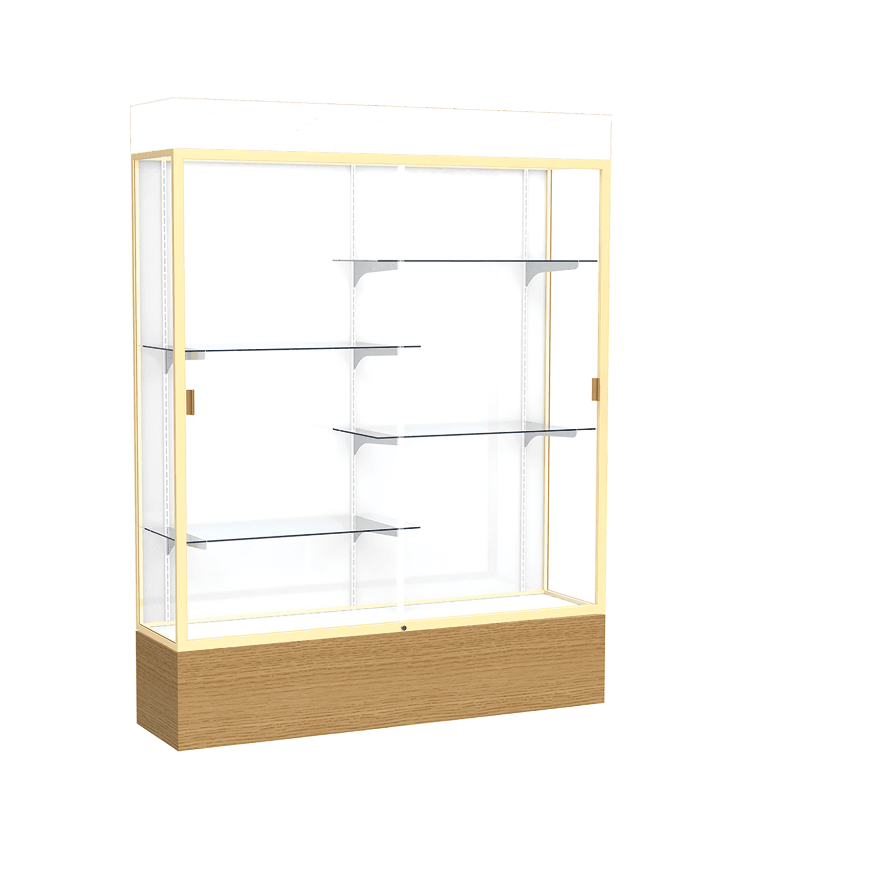 Reliant Series Display Case with Lighting - DSPL07