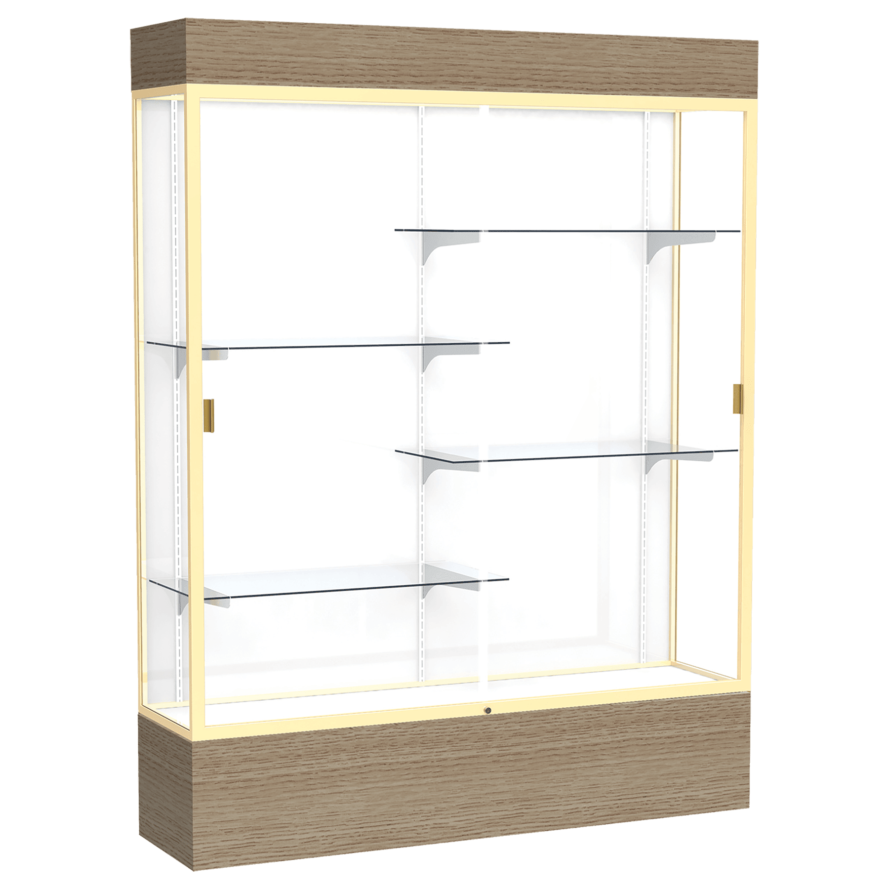 Reliant Series Display Case with Lighting - DSPL07