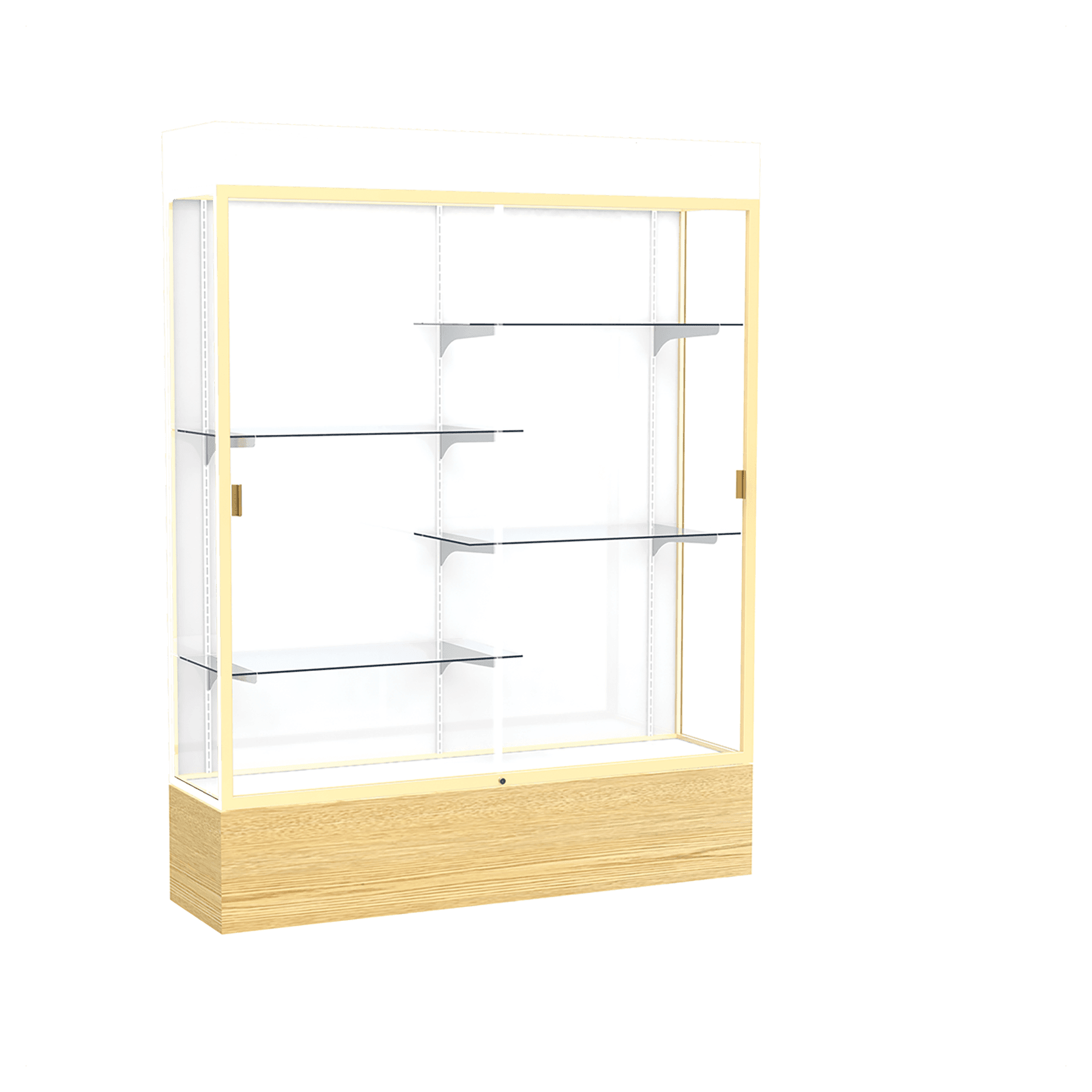 Reliant Series Display Case with Lighting - DSPL07