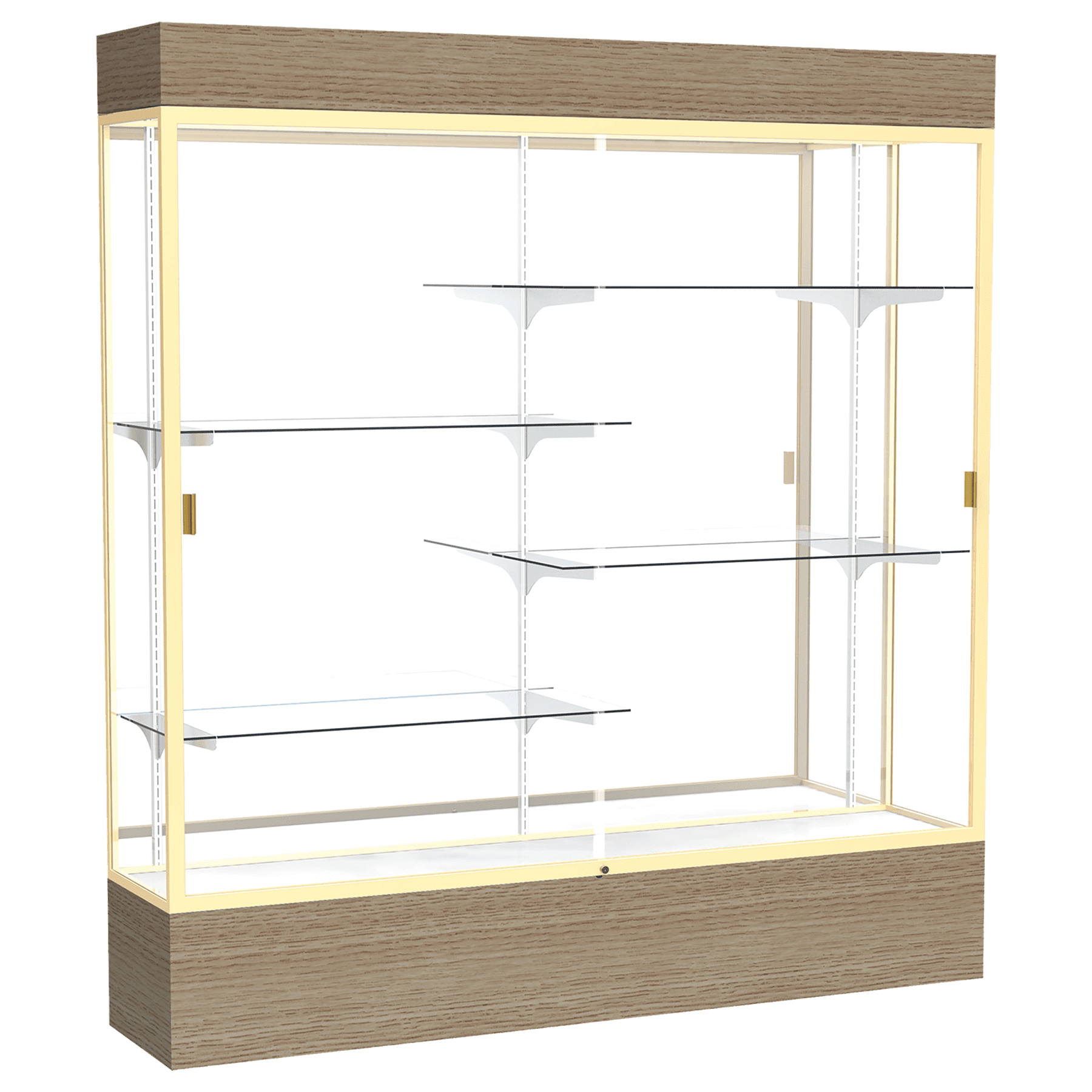 Reliant Series Display Case with Lighting - DSPL07