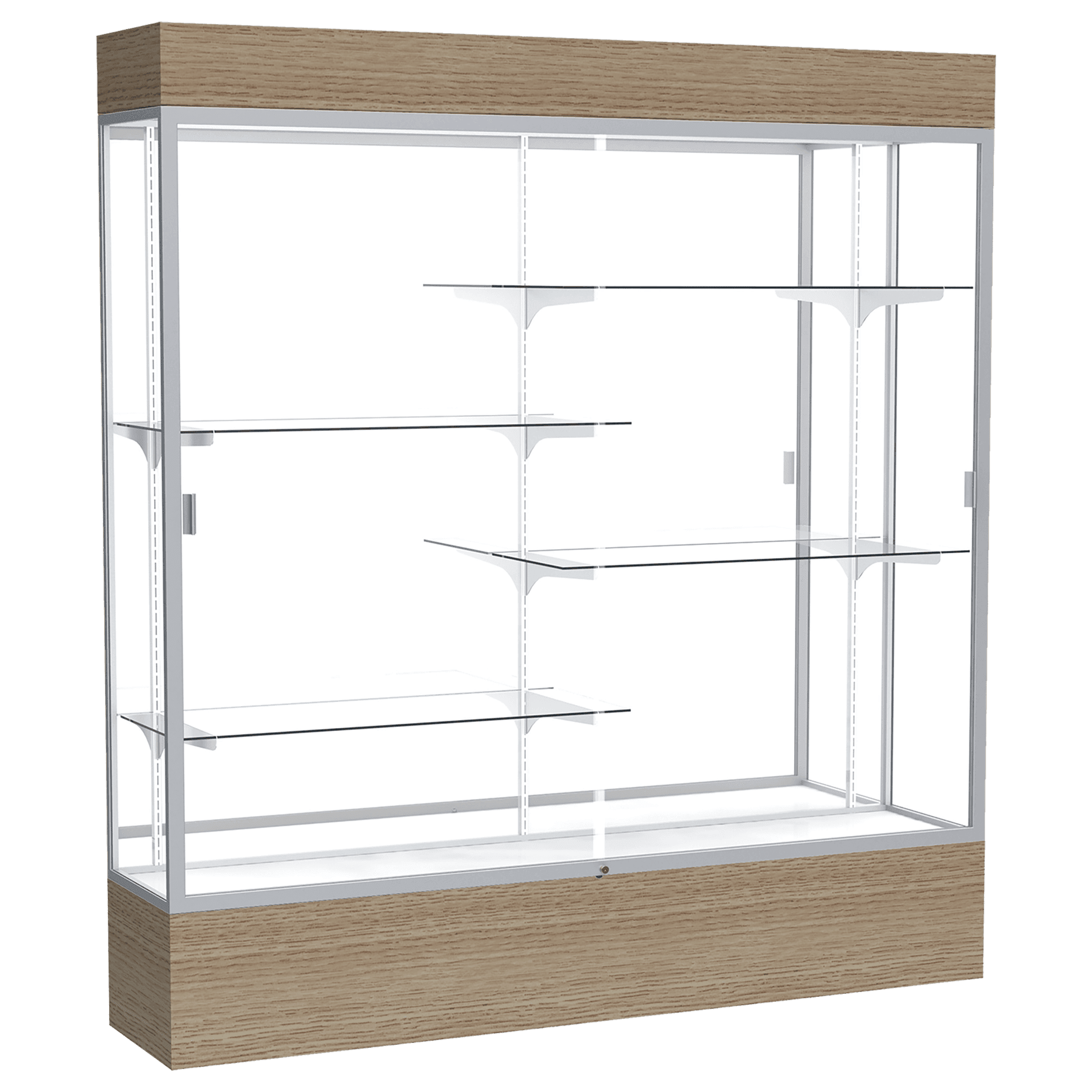 Reliant Series Display Case with Lighting - DSPL07