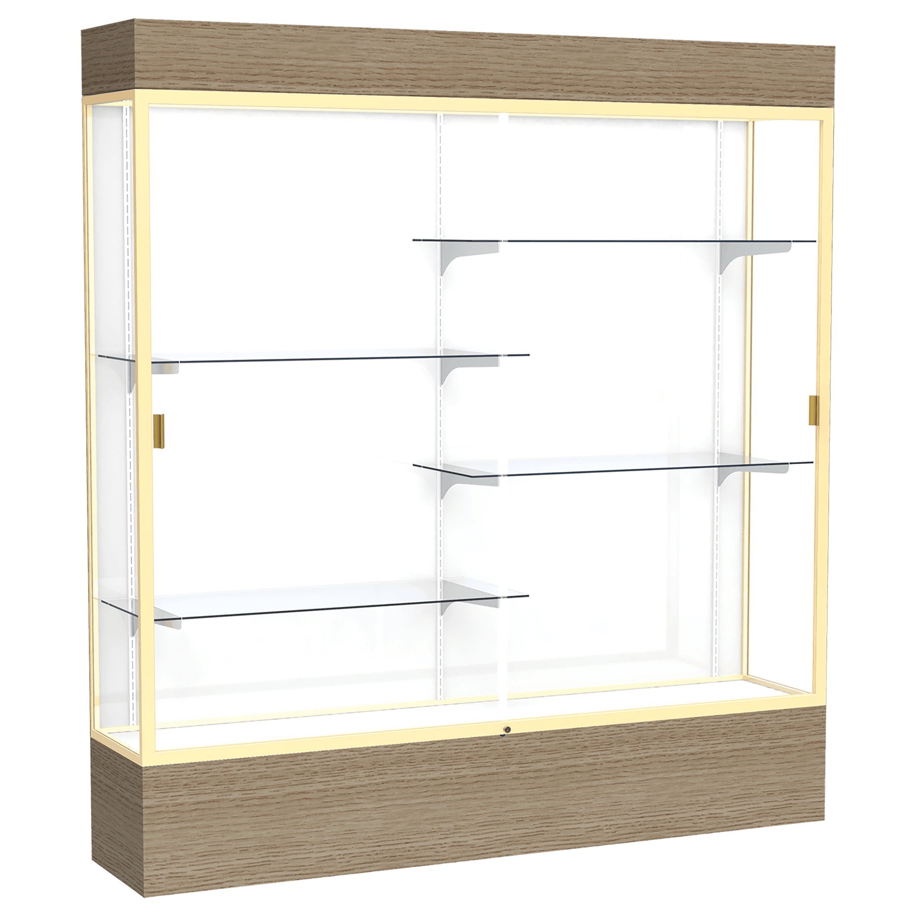 Reliant Series Display Case with Lighting - DSPL07