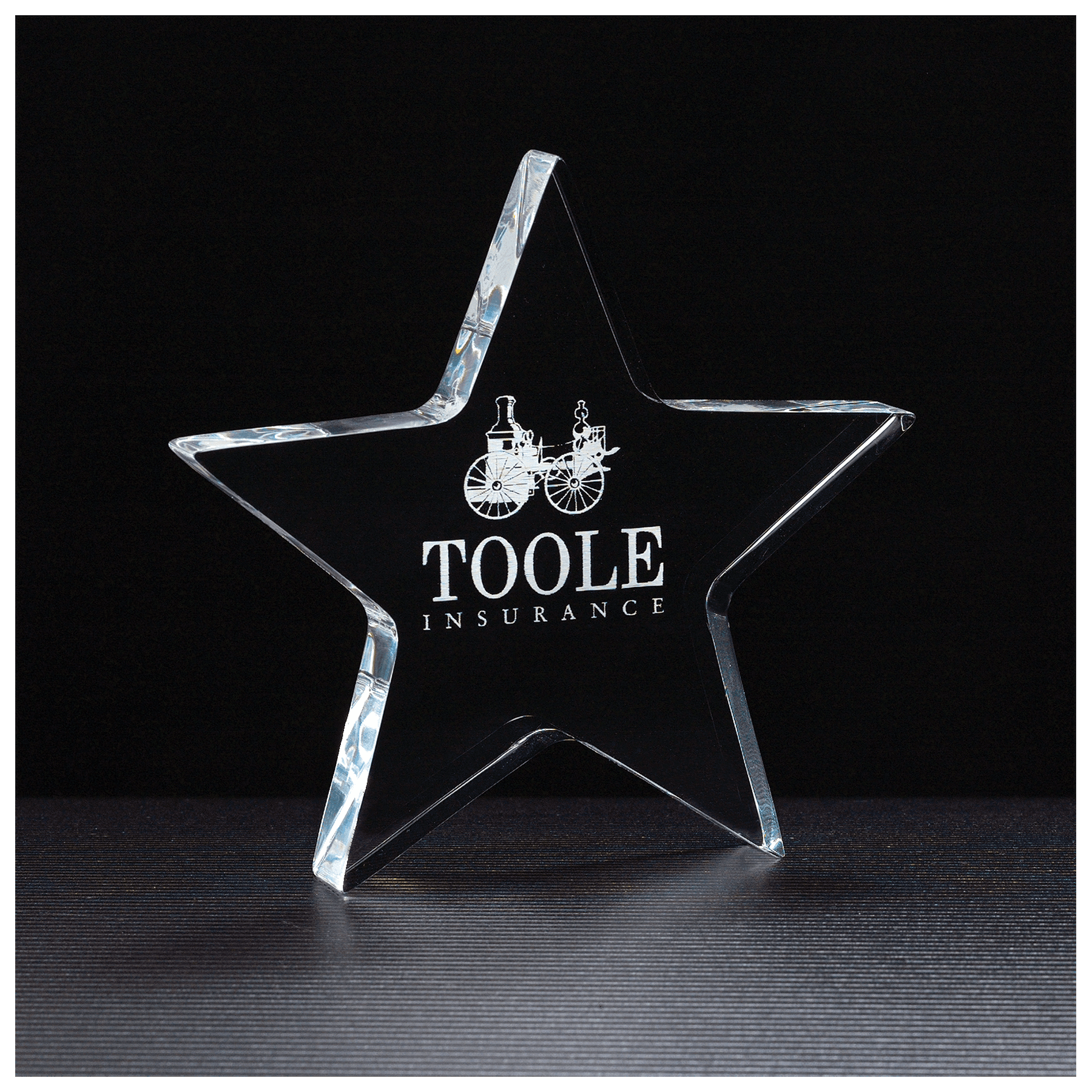 4.75" Star Acrylic Paperweight