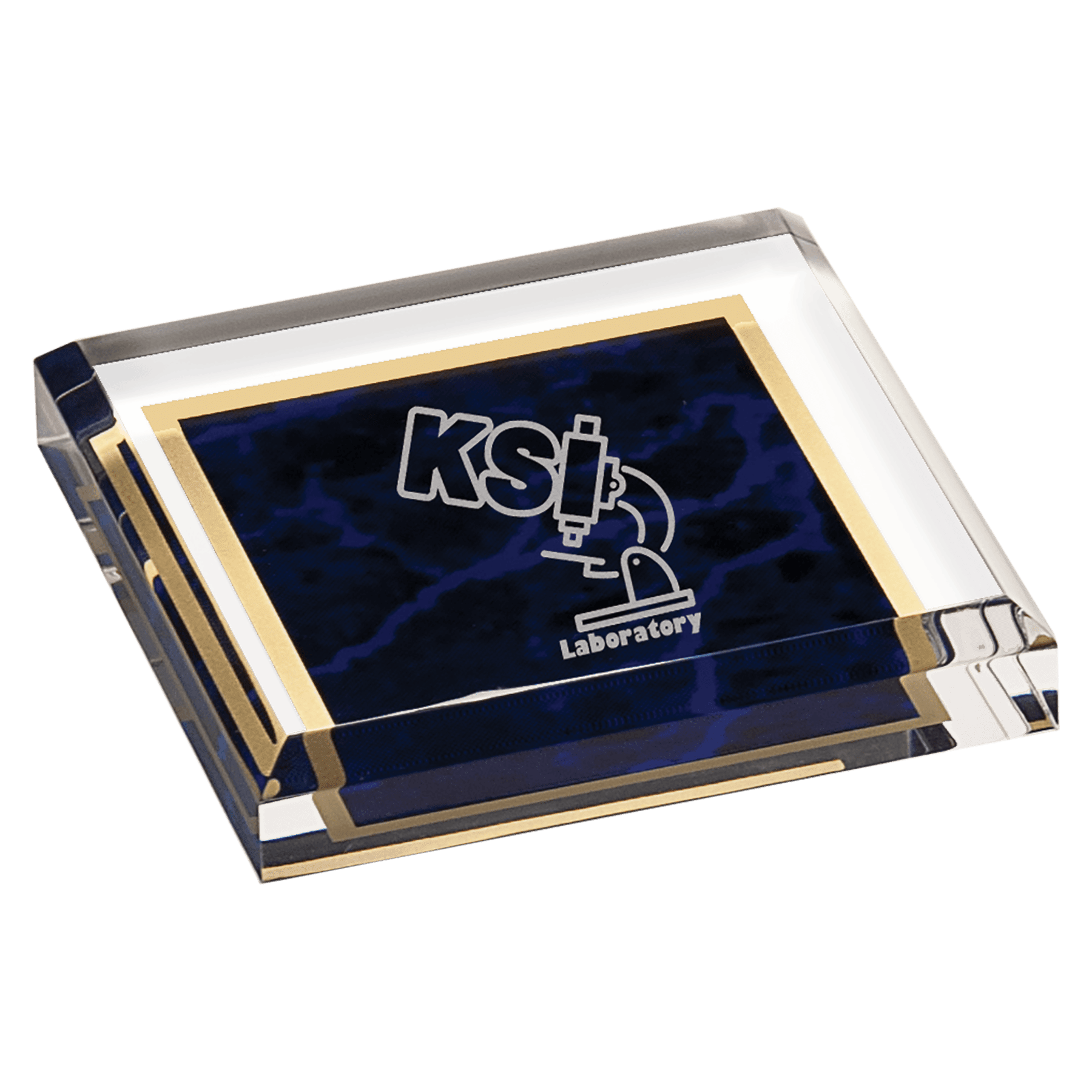 Colored Acrylic Paperweight - PWGT02