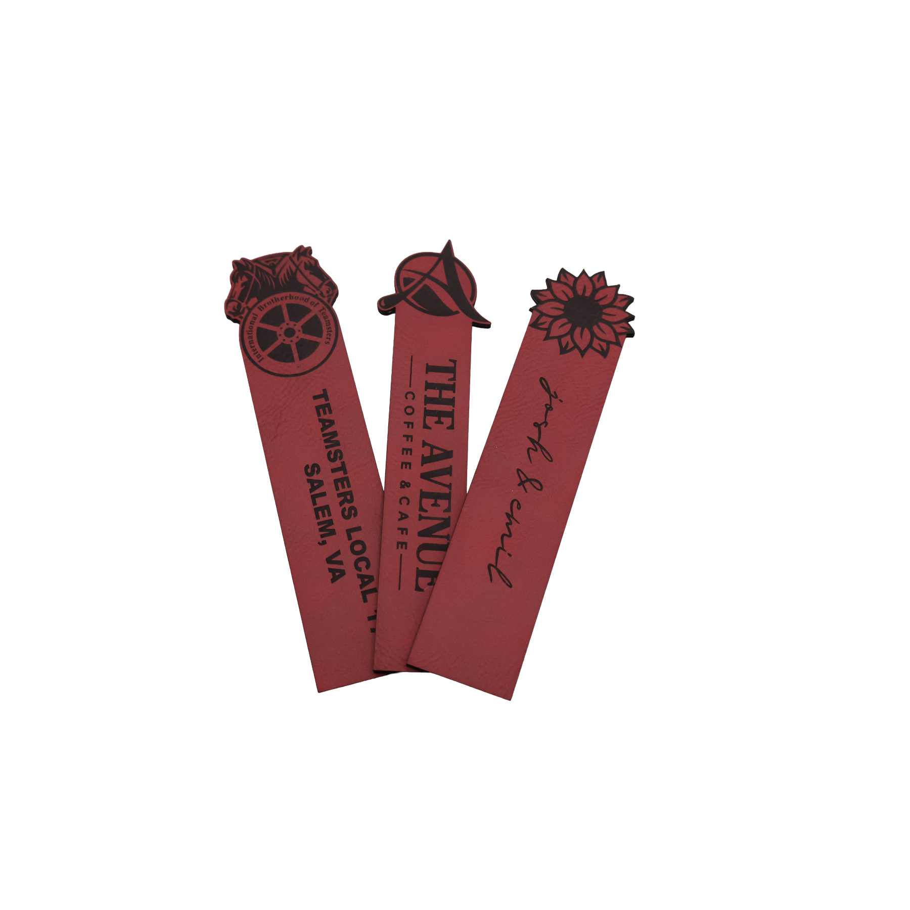 Custom Leatherette Bookmark - BKX03