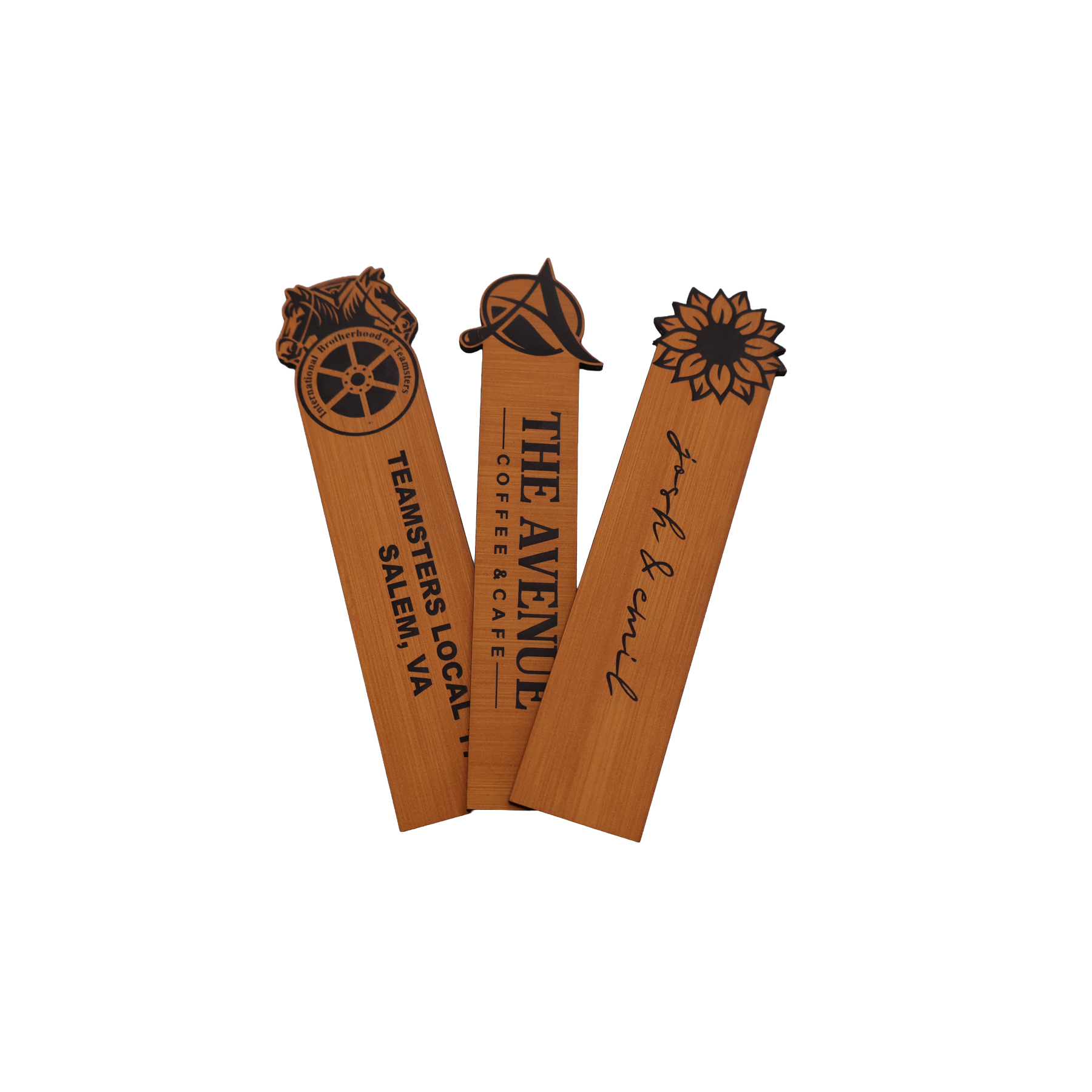 Custom Leatherette Bookmark - BKX03