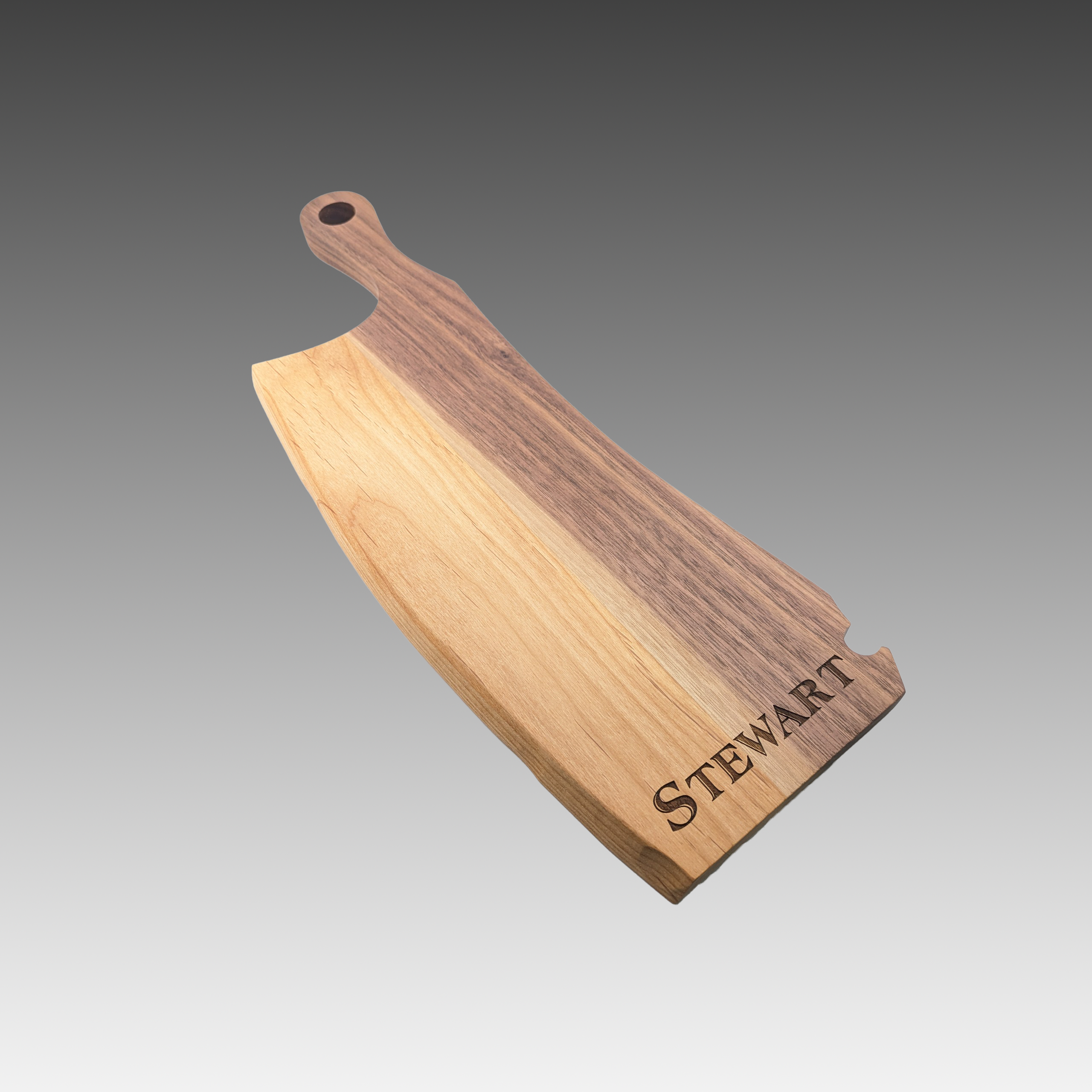 6" x 18" x .75" Knife Shaped Charcuterie Boards