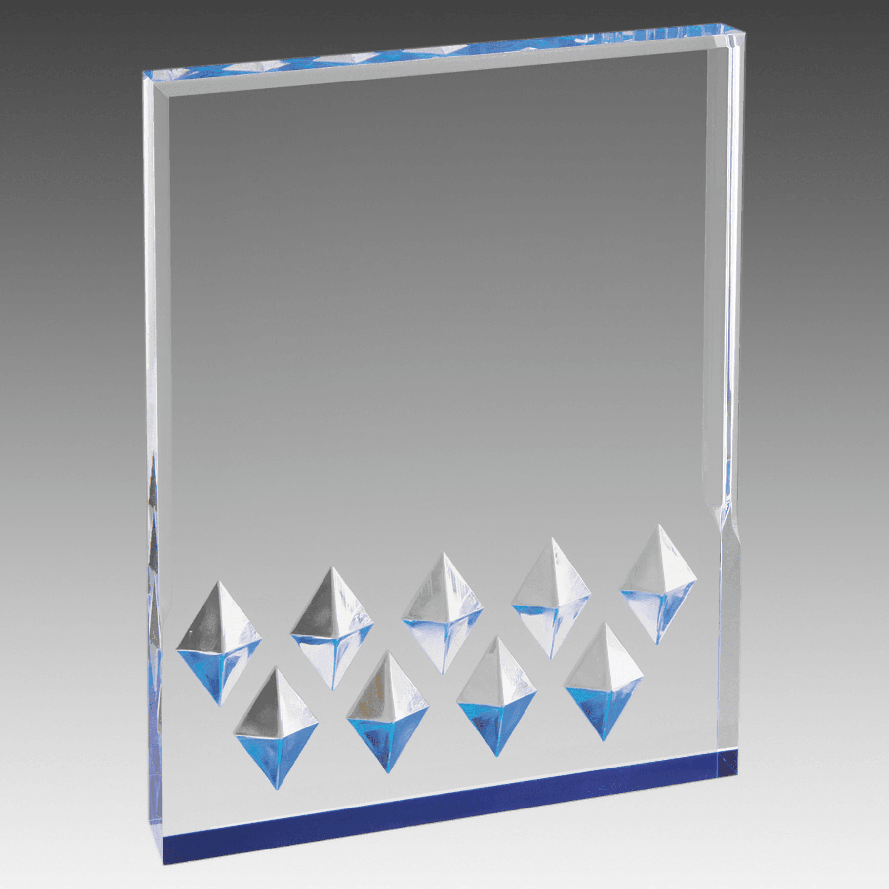 4" x 6" Blue Diamond Mirage Acrylic