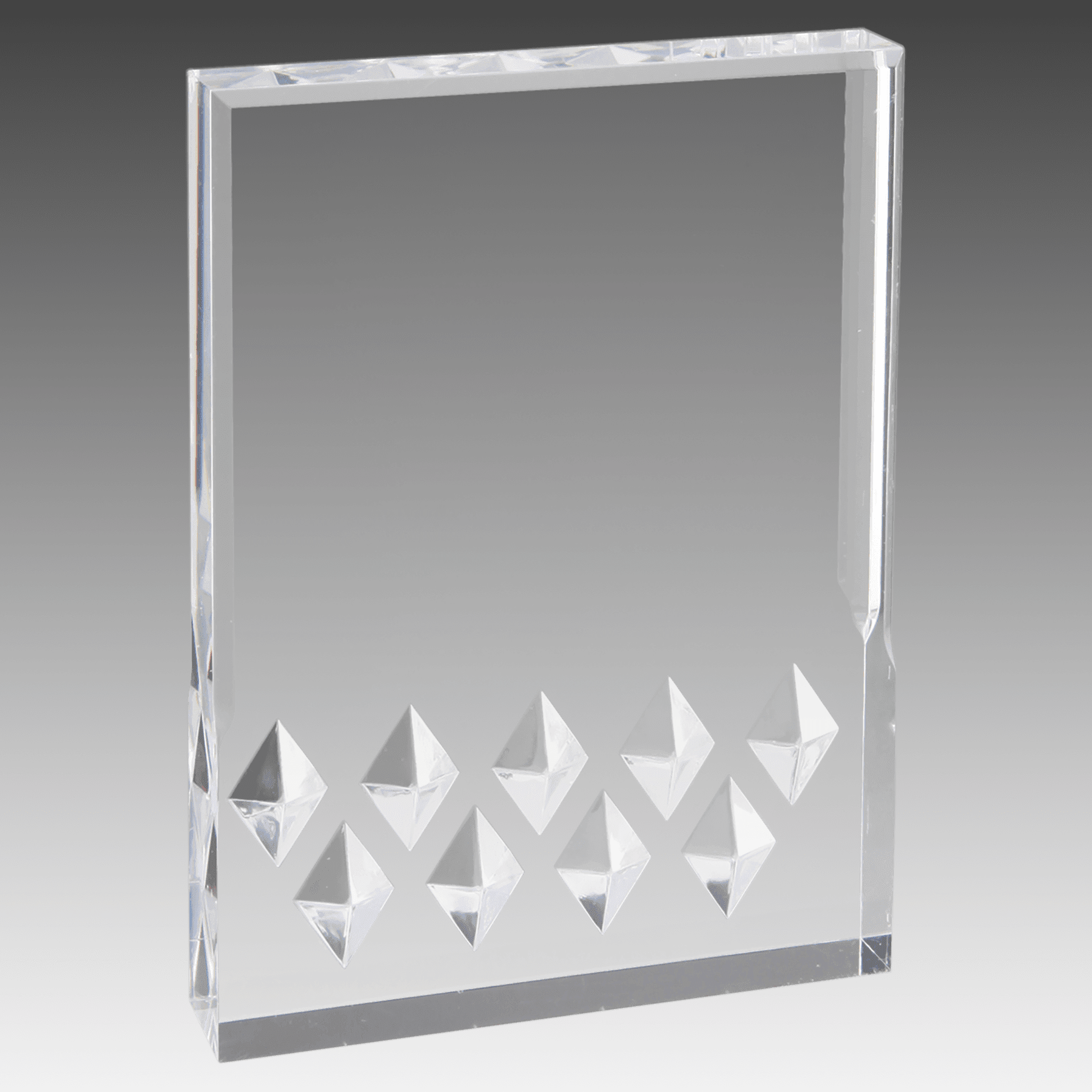 5" x 7" Silver Diamond Mirage Acrylic