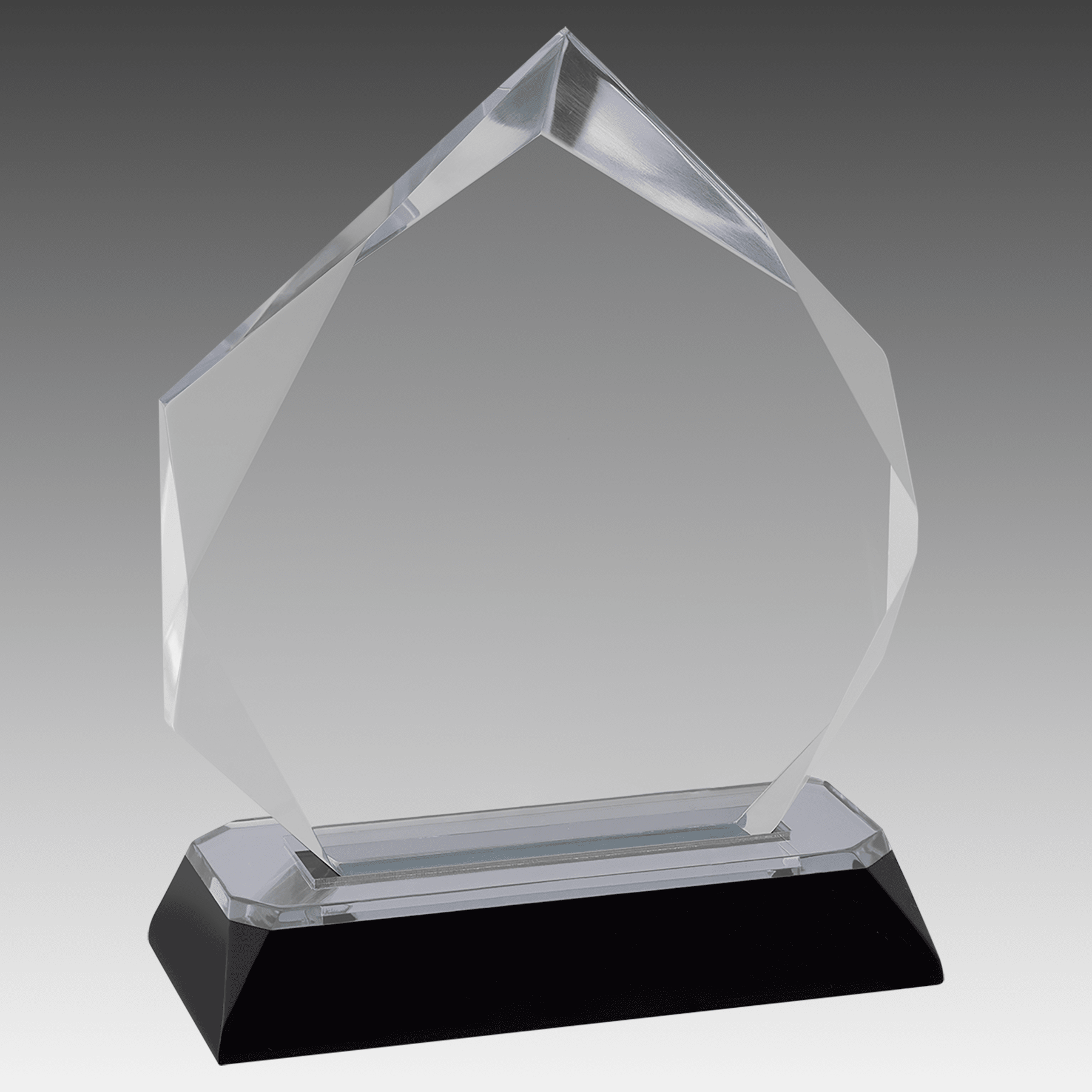 5.75" Silver Diamond-Diamond Corner Base Impress Acrylic