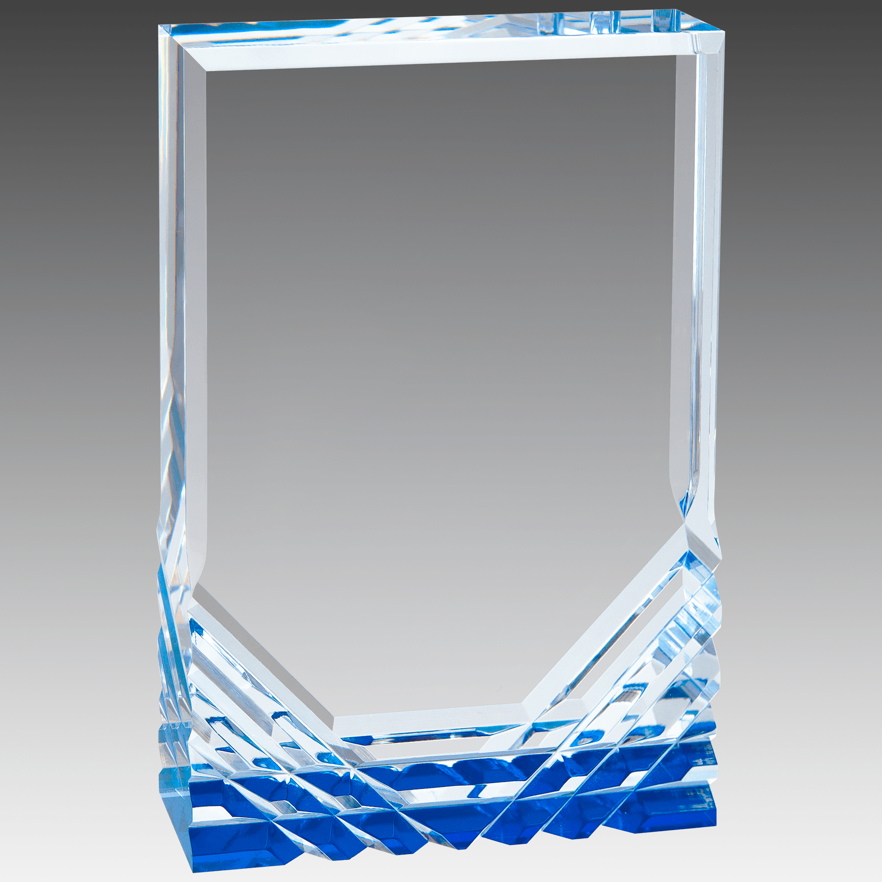 4.25" x 6" Blue Jewel Mirage Acrylic