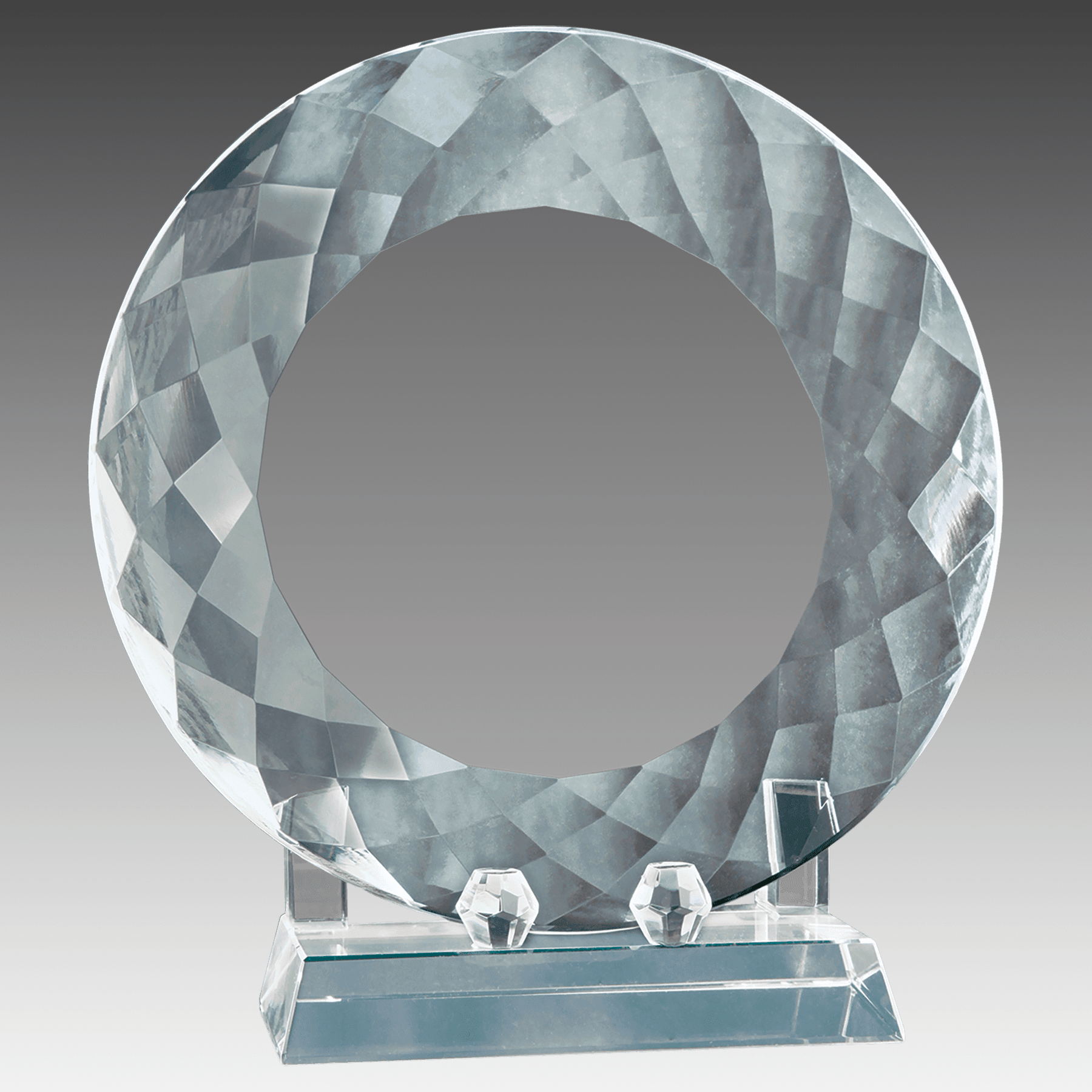 Crystal Plate with Base - ACC13
