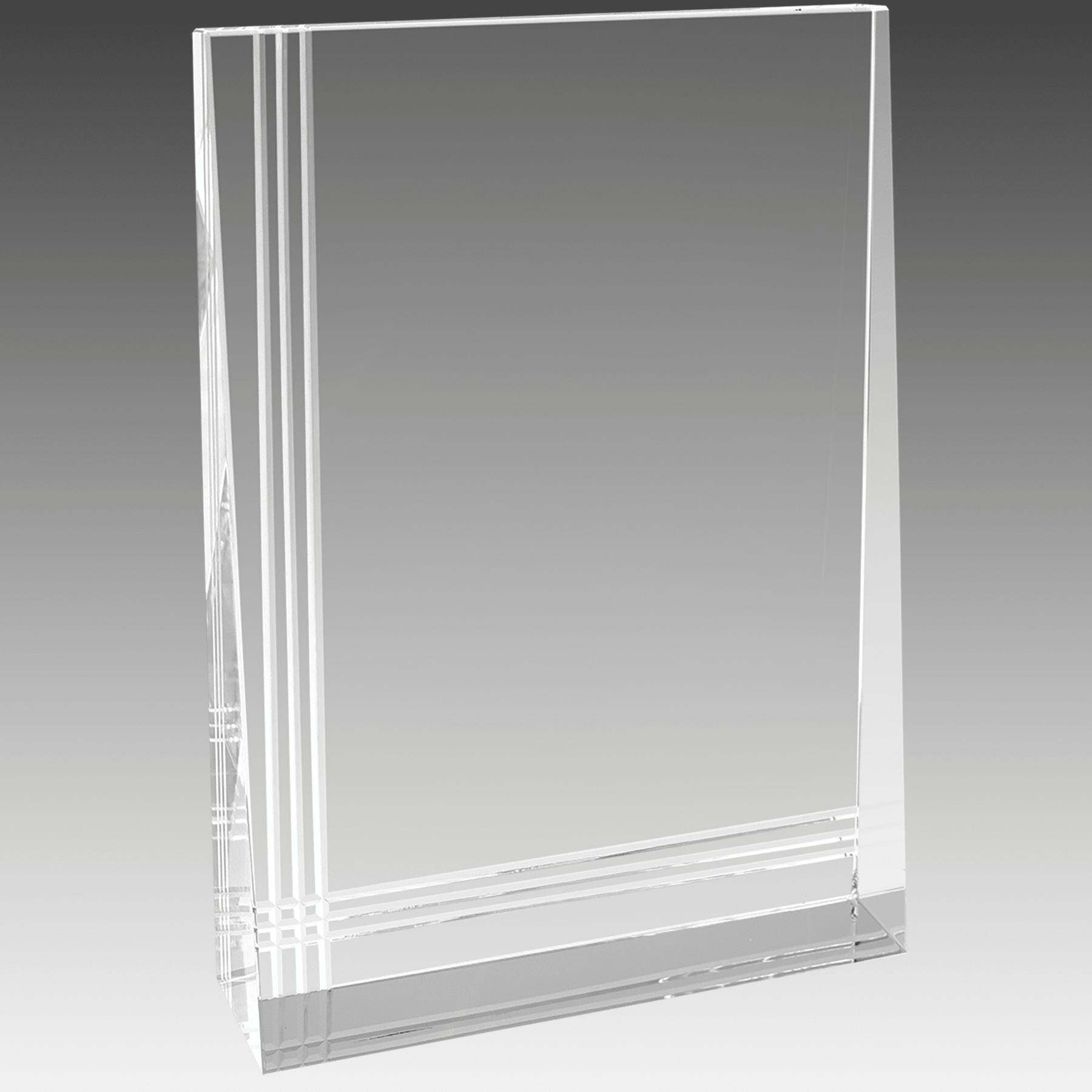 5" x 7" Crystal Wedge