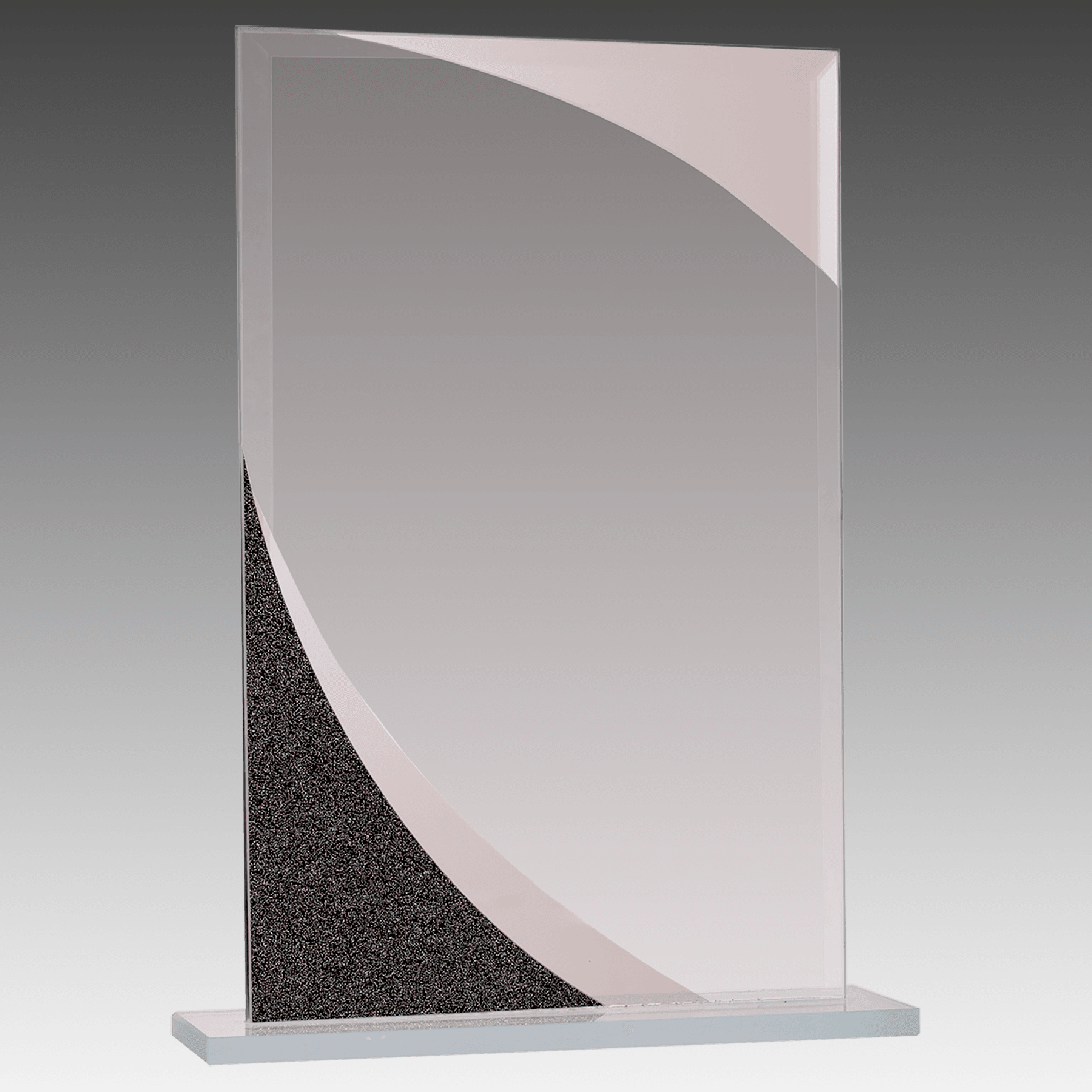 7.5" Rectangle Designer Glass Award