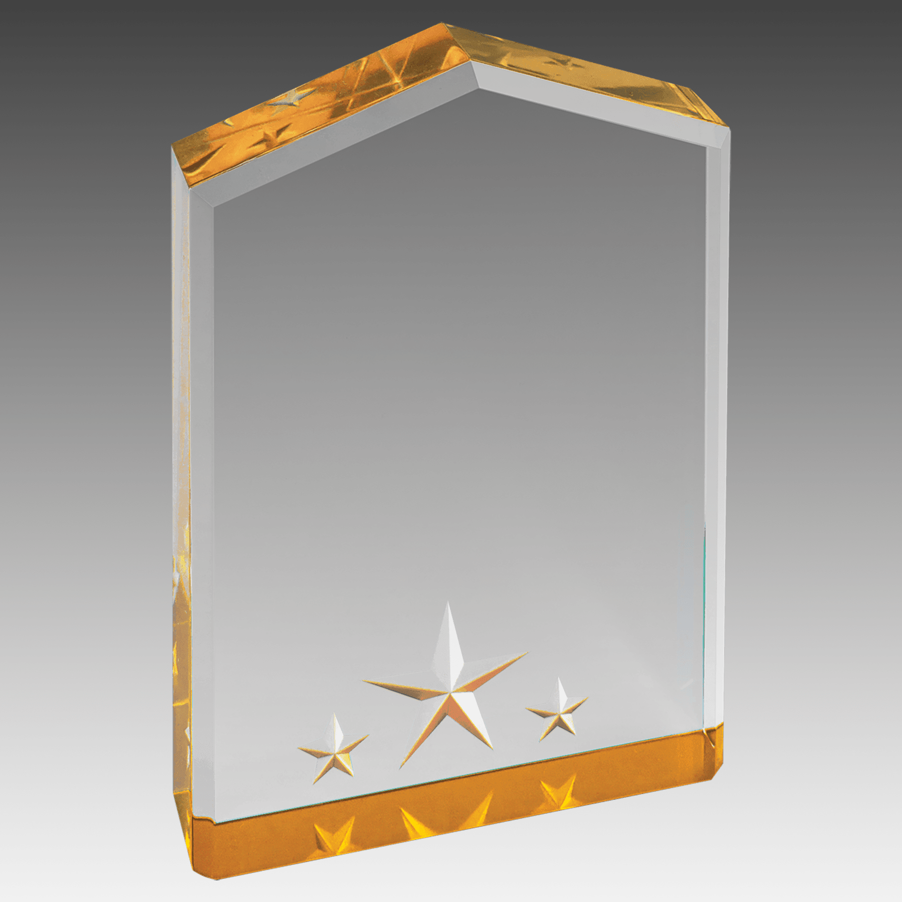 5" Gold Star Point Acrylic