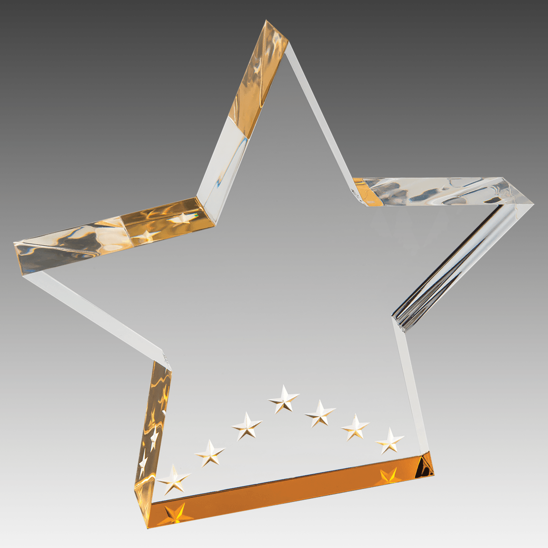 6" Gold Star Performer Acrylic