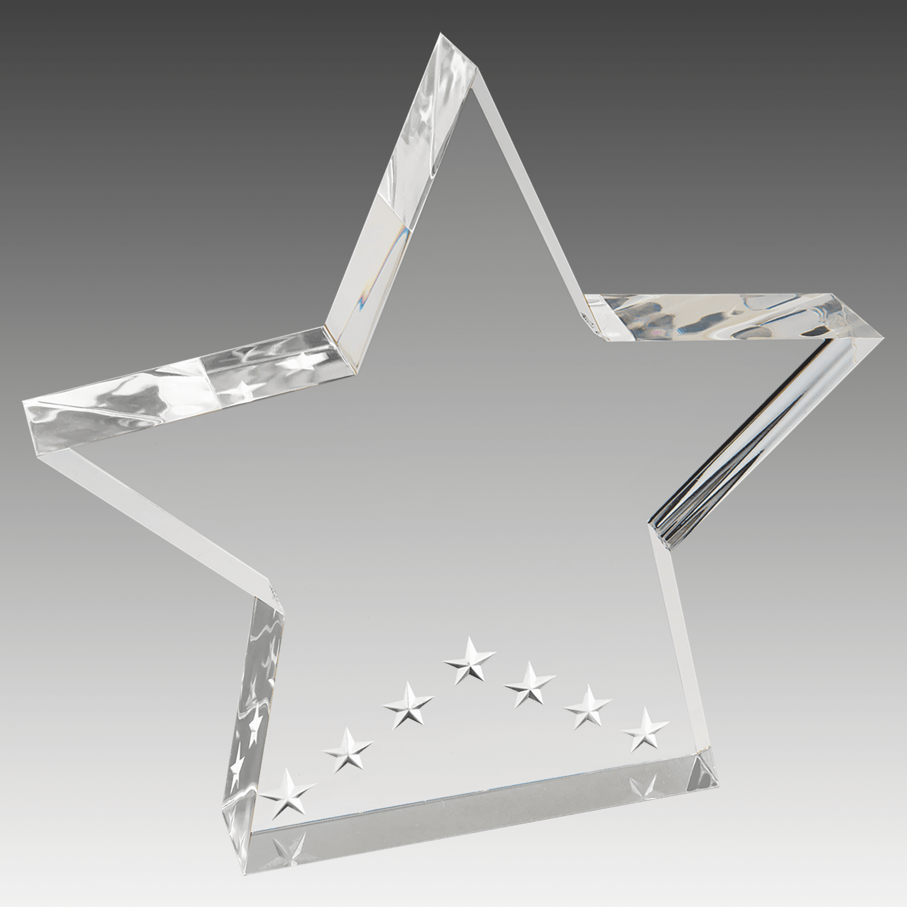 6" Silver Star Performer Acrylic