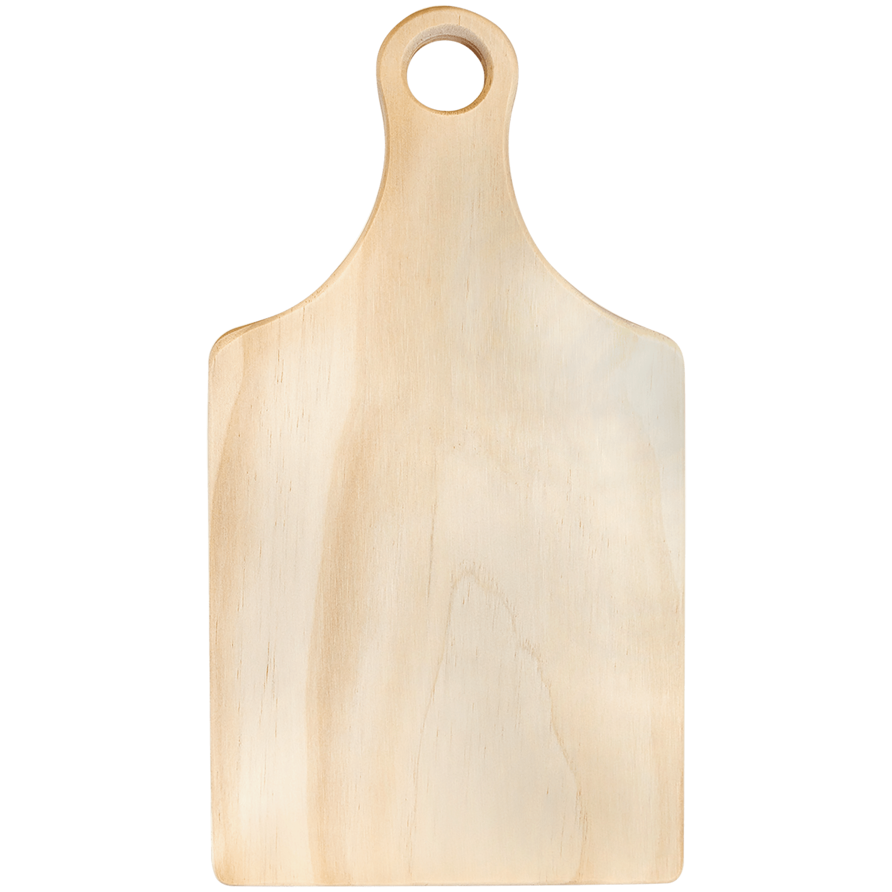 13.5" x 7" Sublimatable Paddle Shaped Wood Cutting Board