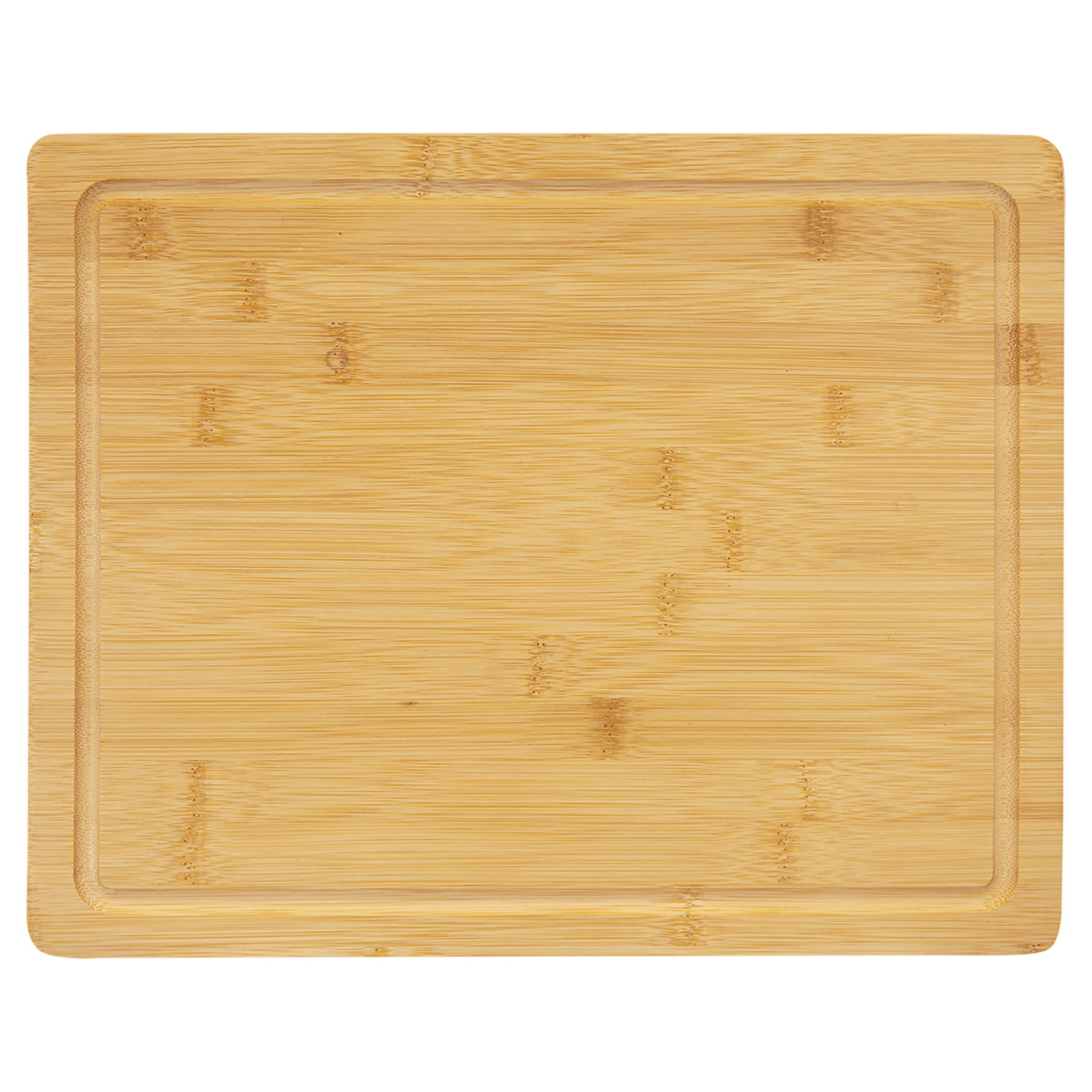 13.75" x 11" Bamboo Cutting Board with Drip Ring