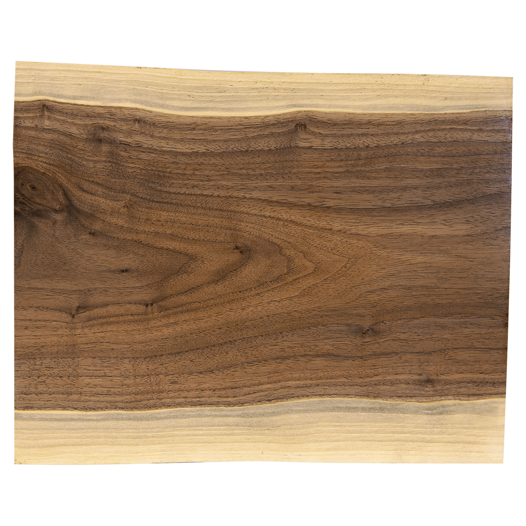 11.5"x 8.75" Black Walnut Cutting and Charcuterie Board