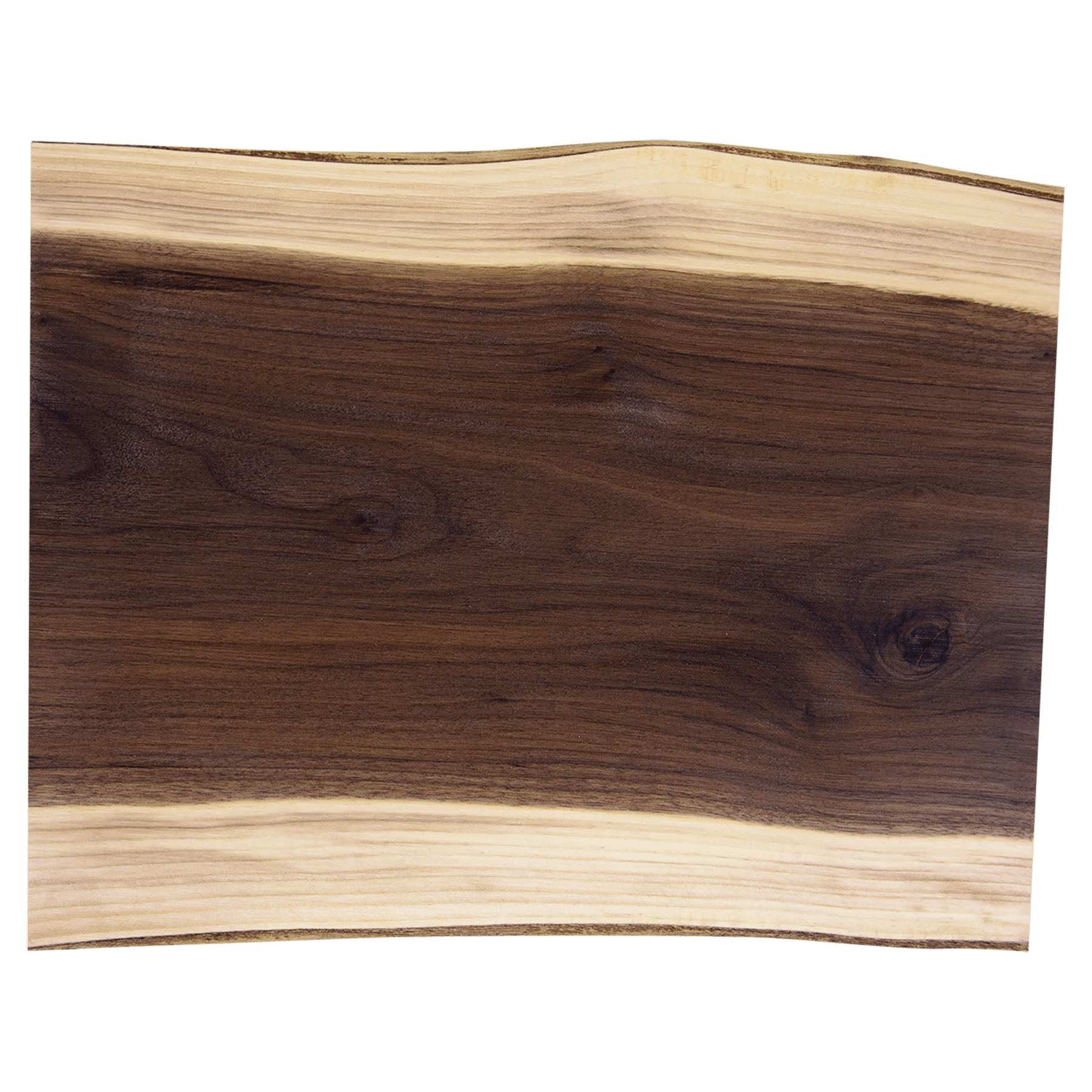 15" x 11.5" Black Walnut Cutting and Charcuterie Board