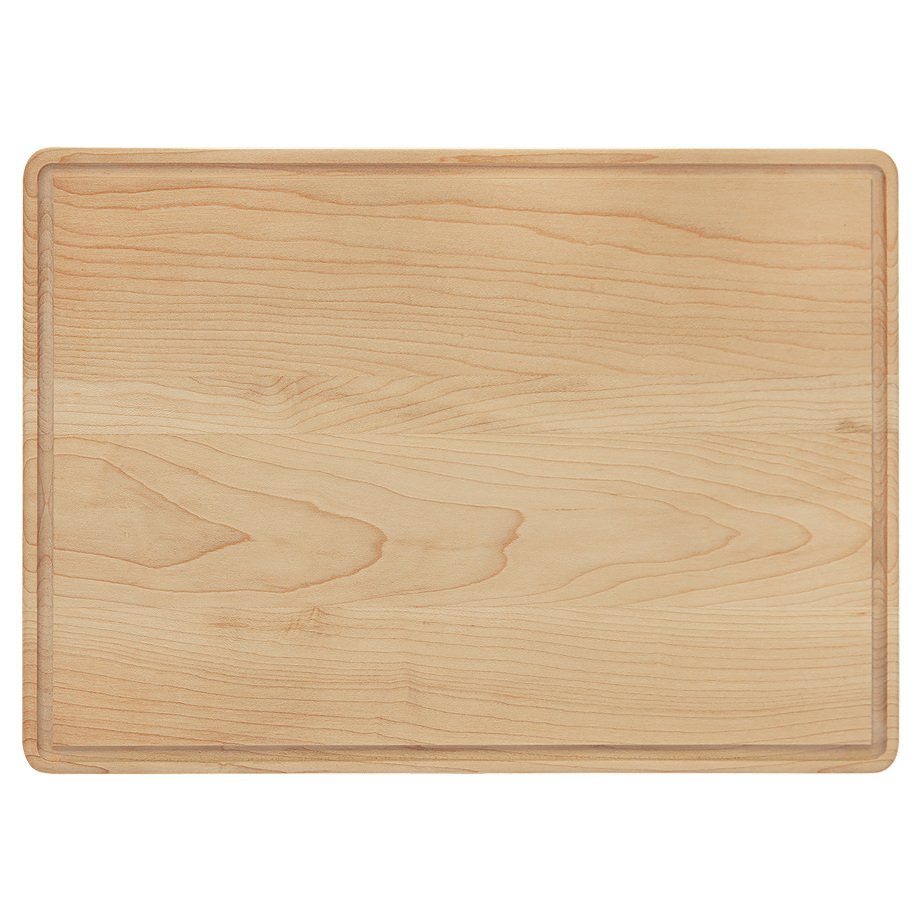 13.75" x 9.75" Maple Cutting Board with Drip Ring