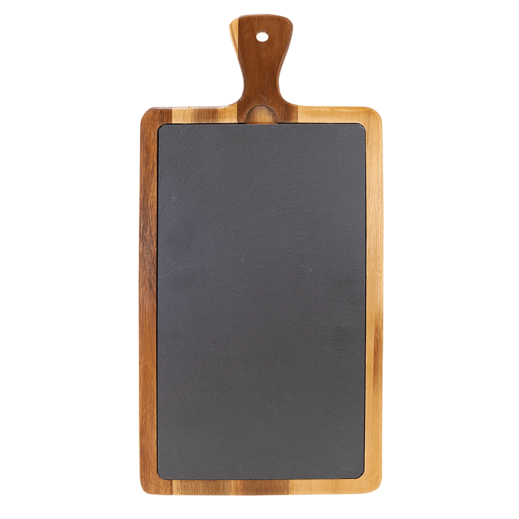 16" x 7.75" Acacia Wood/Slate Cutting Board