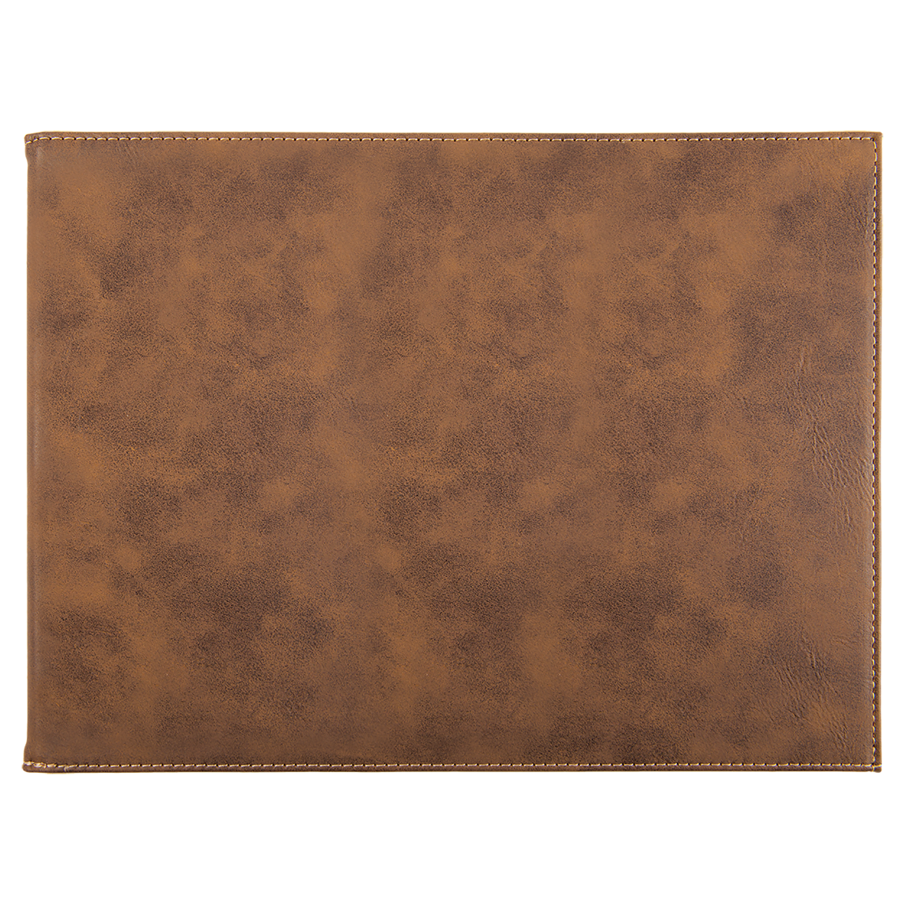 9" x 12" Rustic/Gold Leatherette Certificate Holder