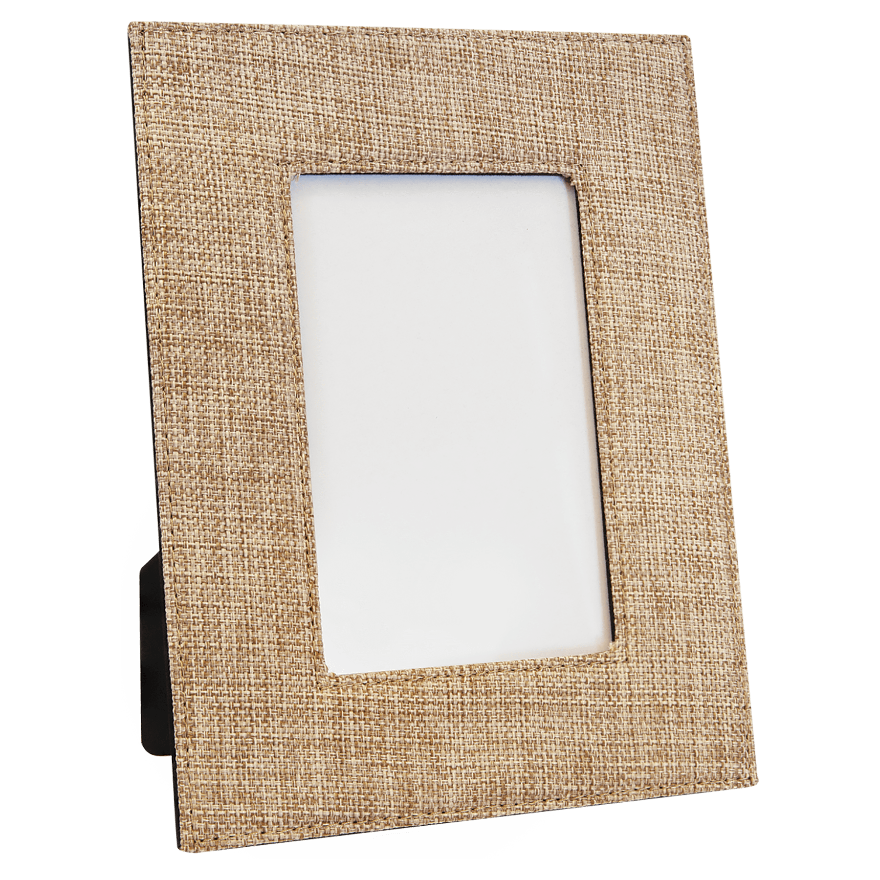 4" x 6" Sublimatable Burlap Photo Frame