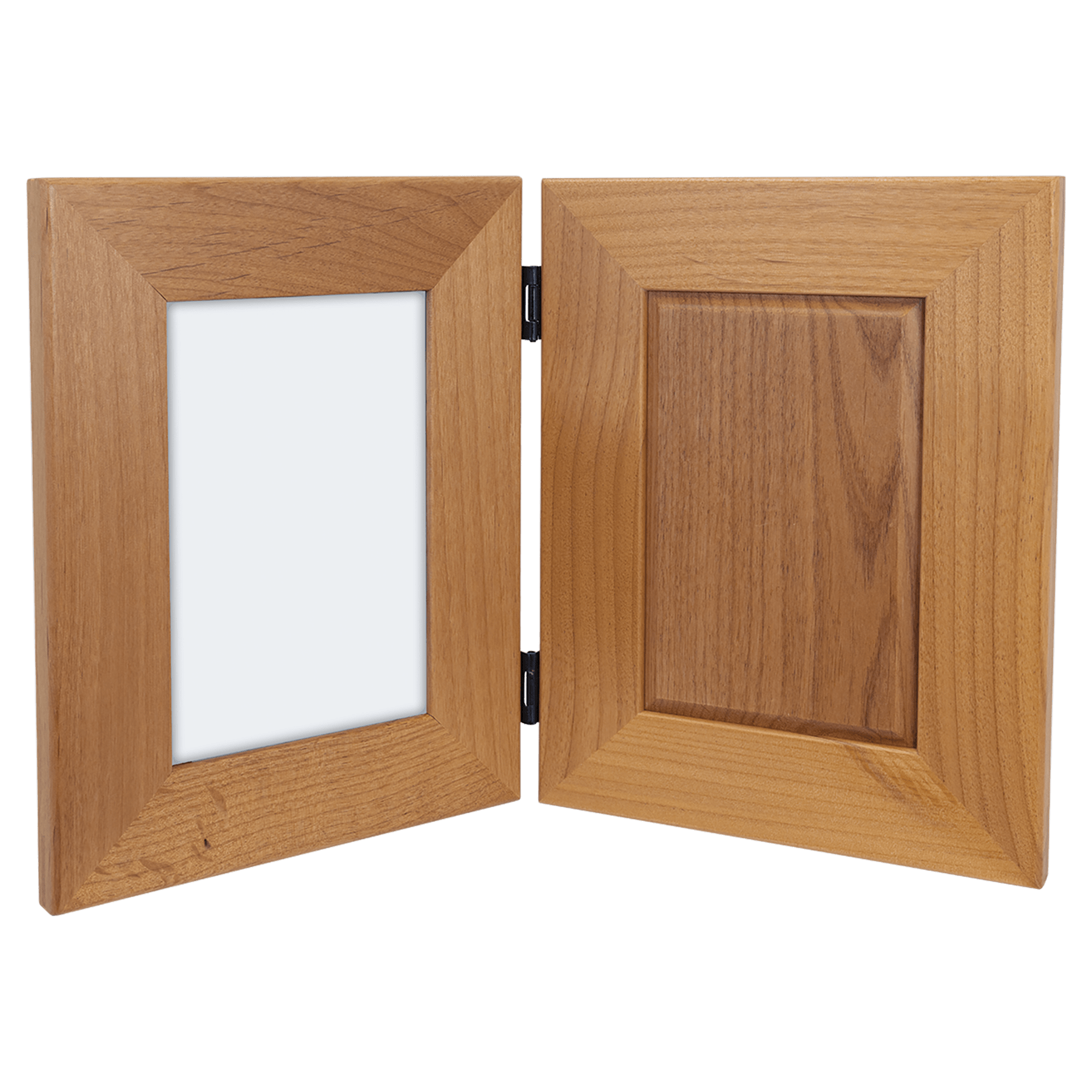 5" x 7" Genuine Red Alder Dual Picture Frame
