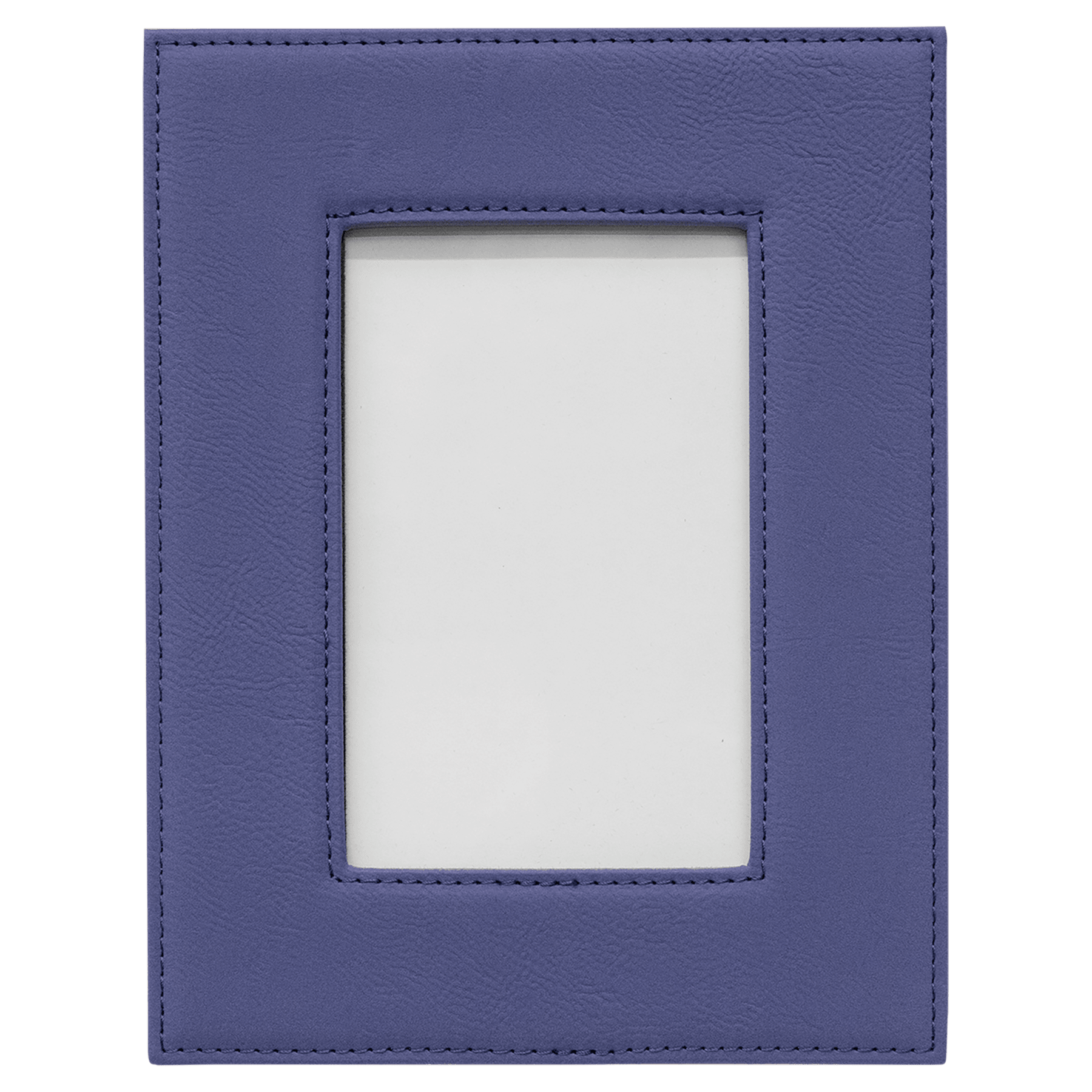 4" x 6" Purple Leatherette Photo Frame