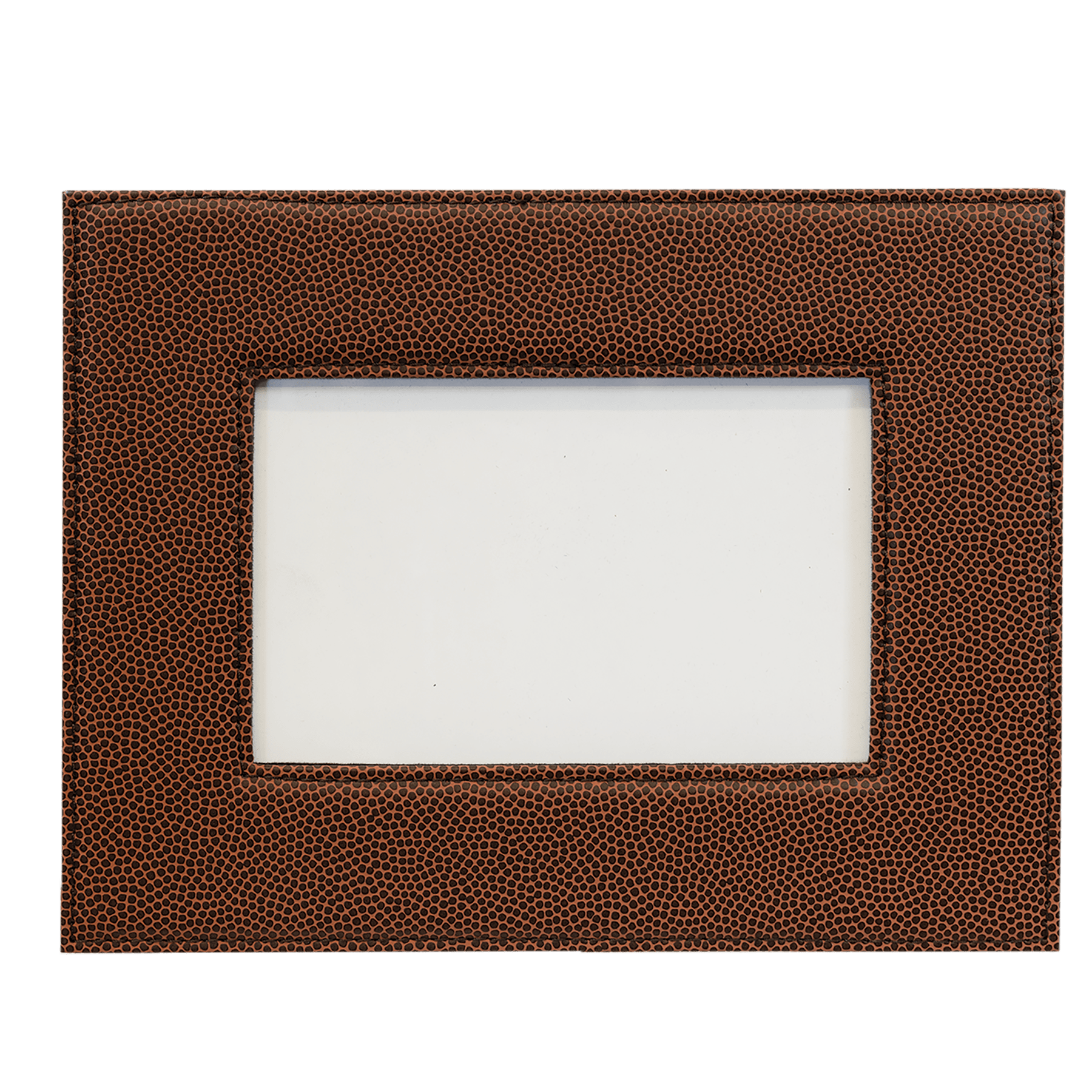4" x 6" Football Leatherette Photo Frame