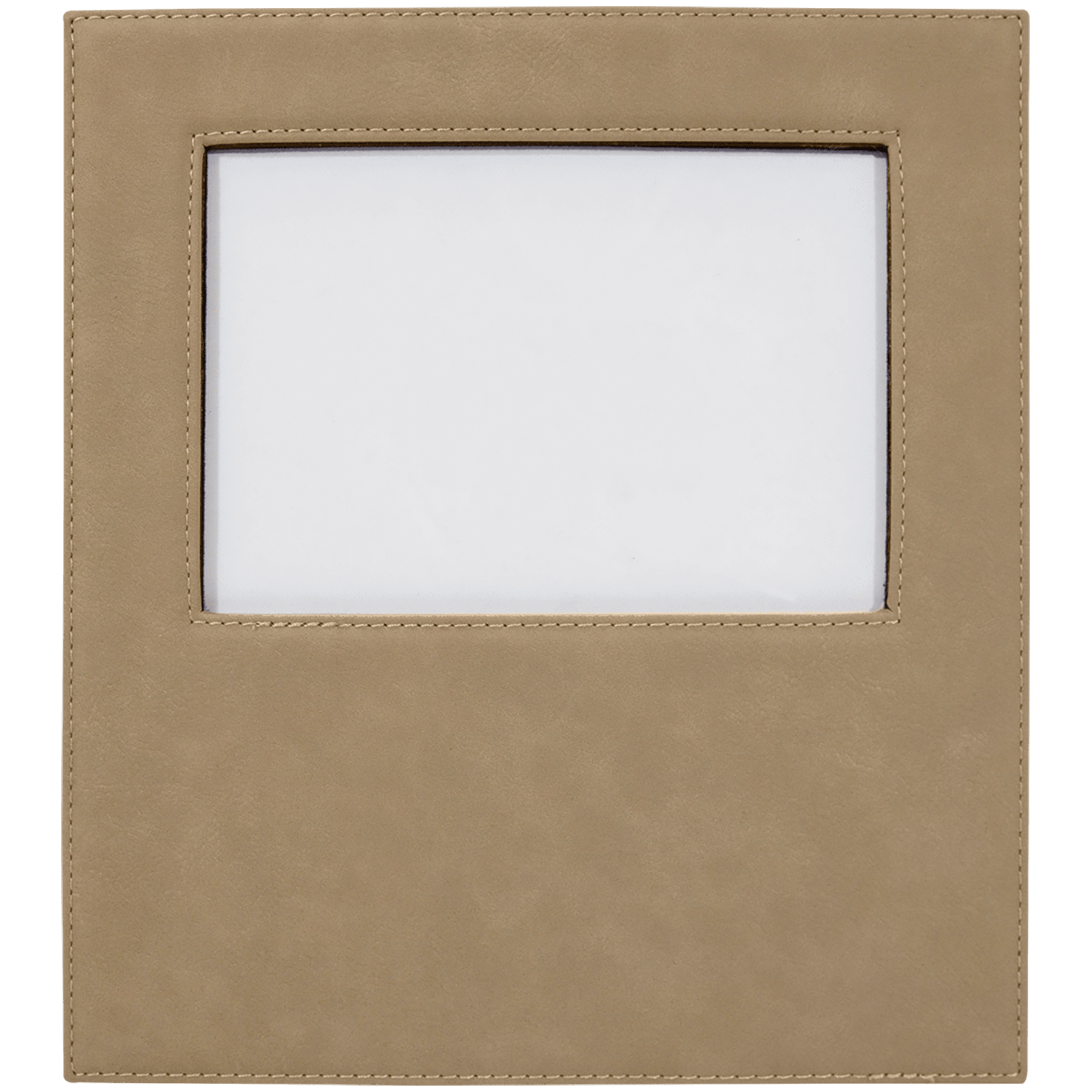 Leatherette Photo Frame w/Eng Area - FRM05