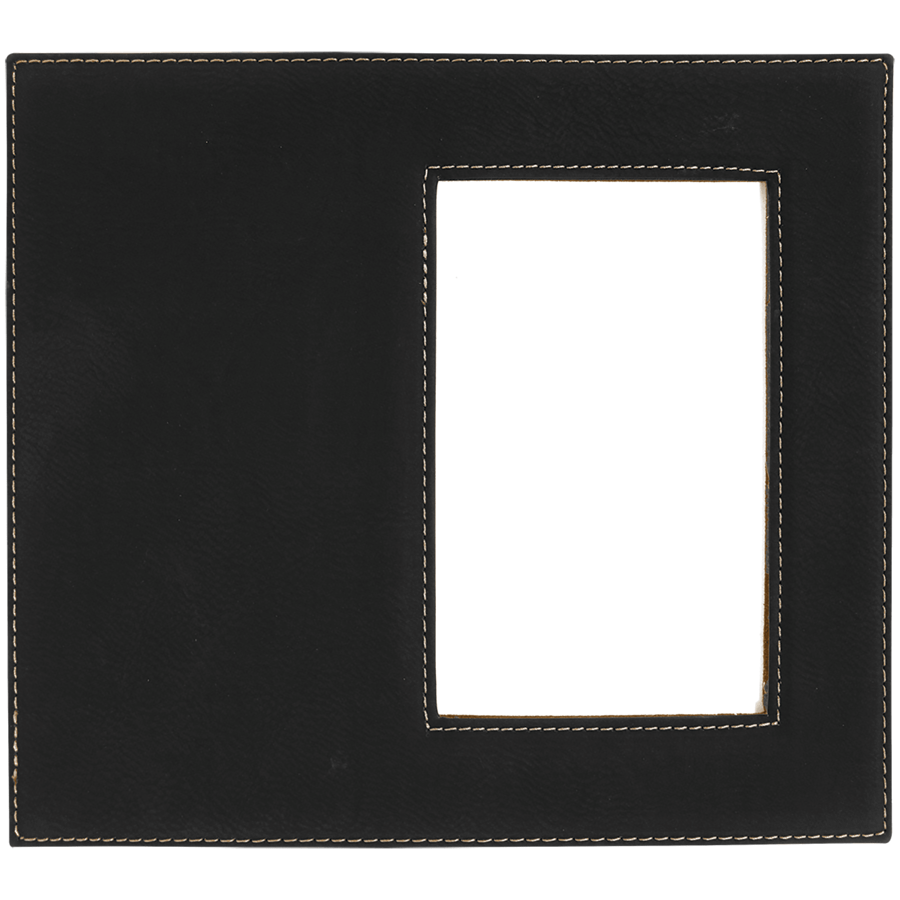 Leatherette Photo Frame w/Eng Area - FRM05