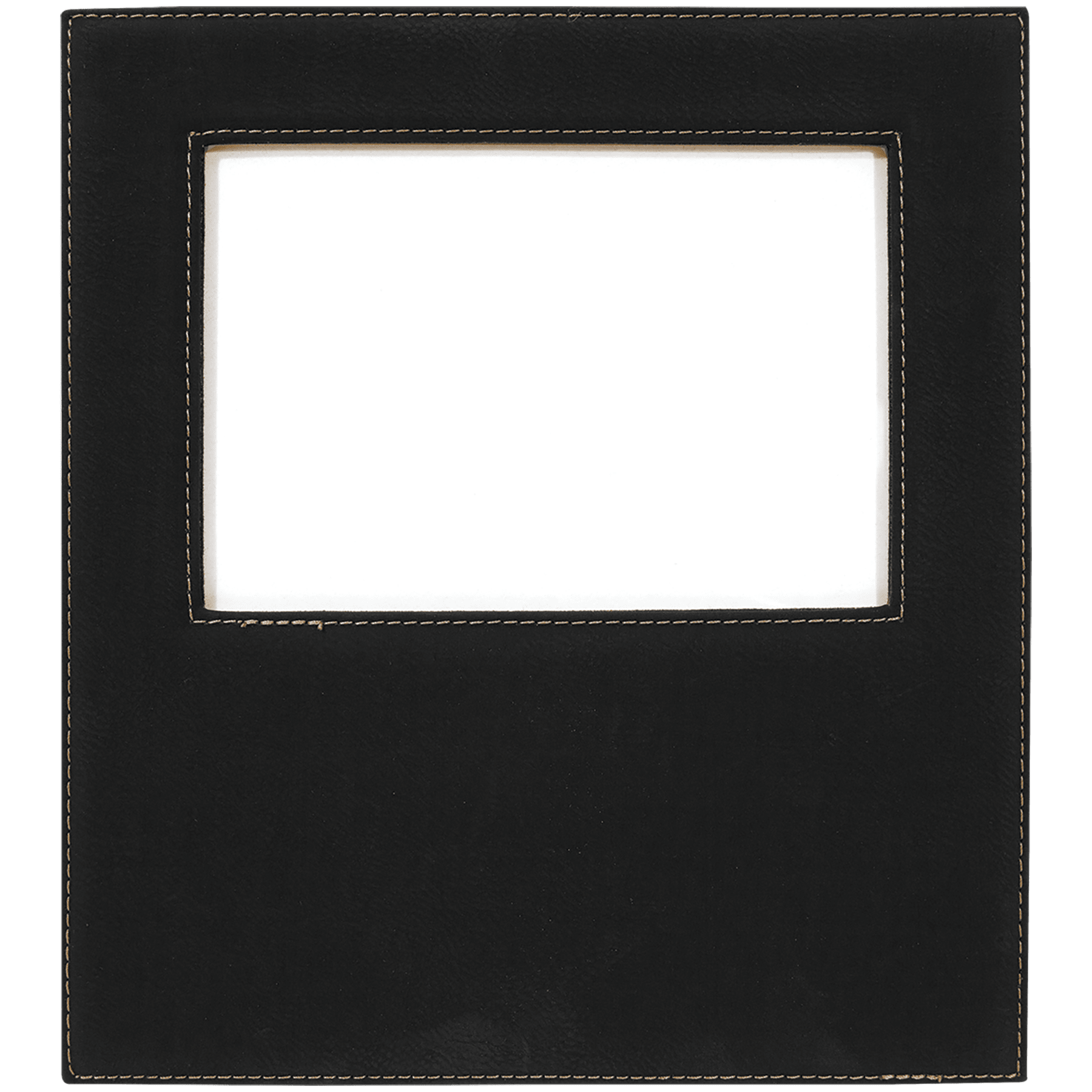 Leatherette Photo Frame w/Eng Area - FRM05