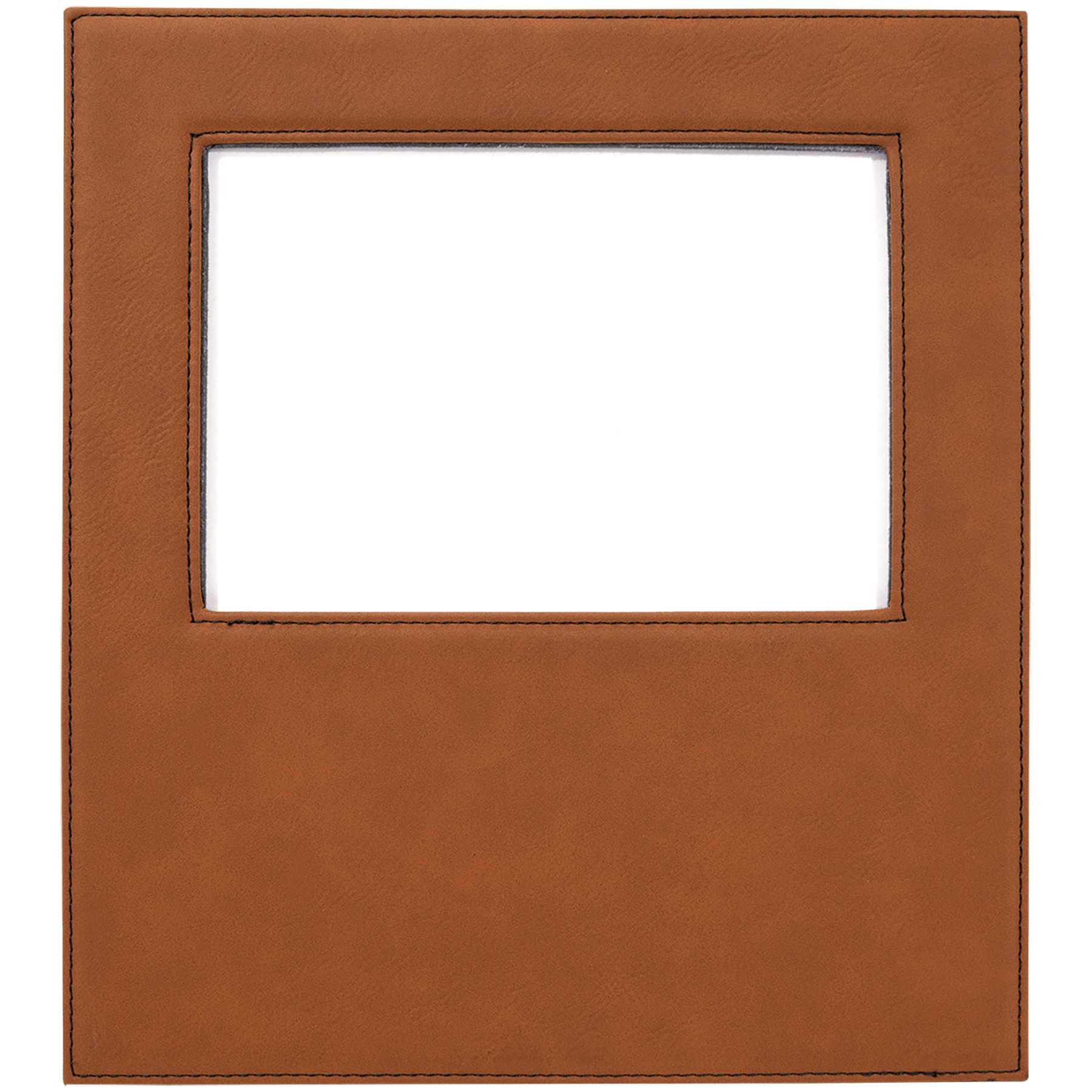 Leatherette Photo Frame w/Eng Area - FRM05