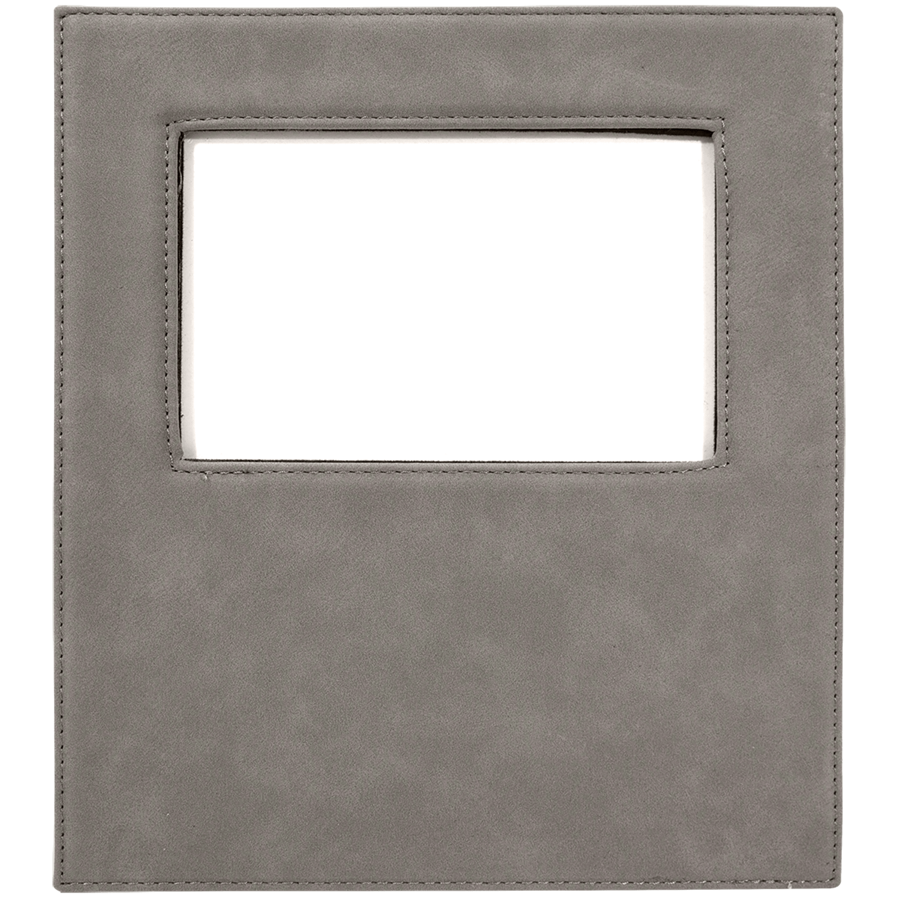 Leatherette Photo Frame w/Eng Area - FRM05