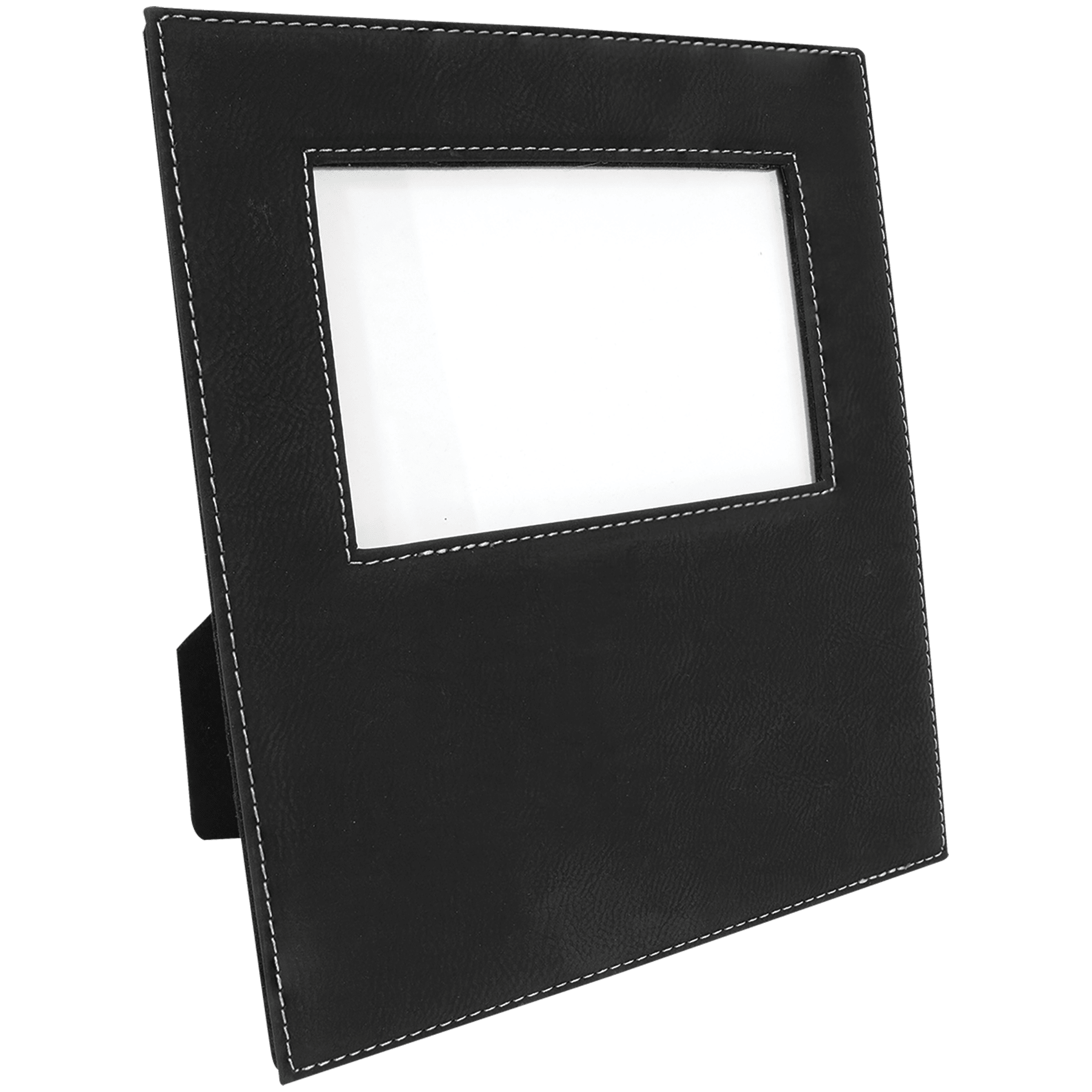 Leatherette Photo Frame w/Eng Area - FRM05