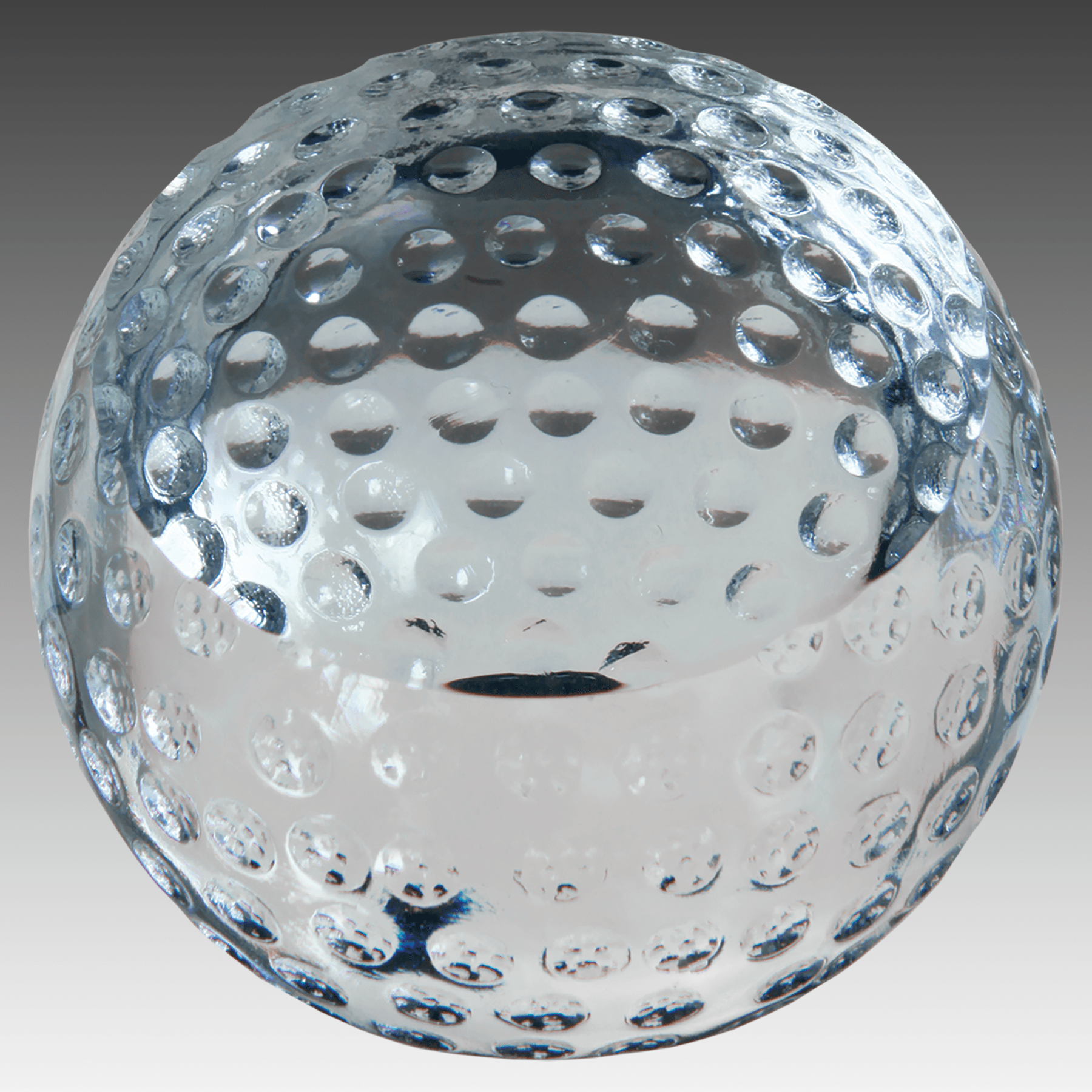 3.1" Crystal Golf Ball Paperweight