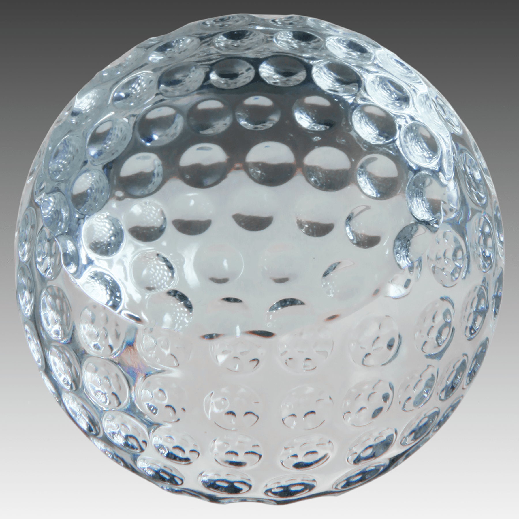 2.4" Crystal Golf Ball Paperweight