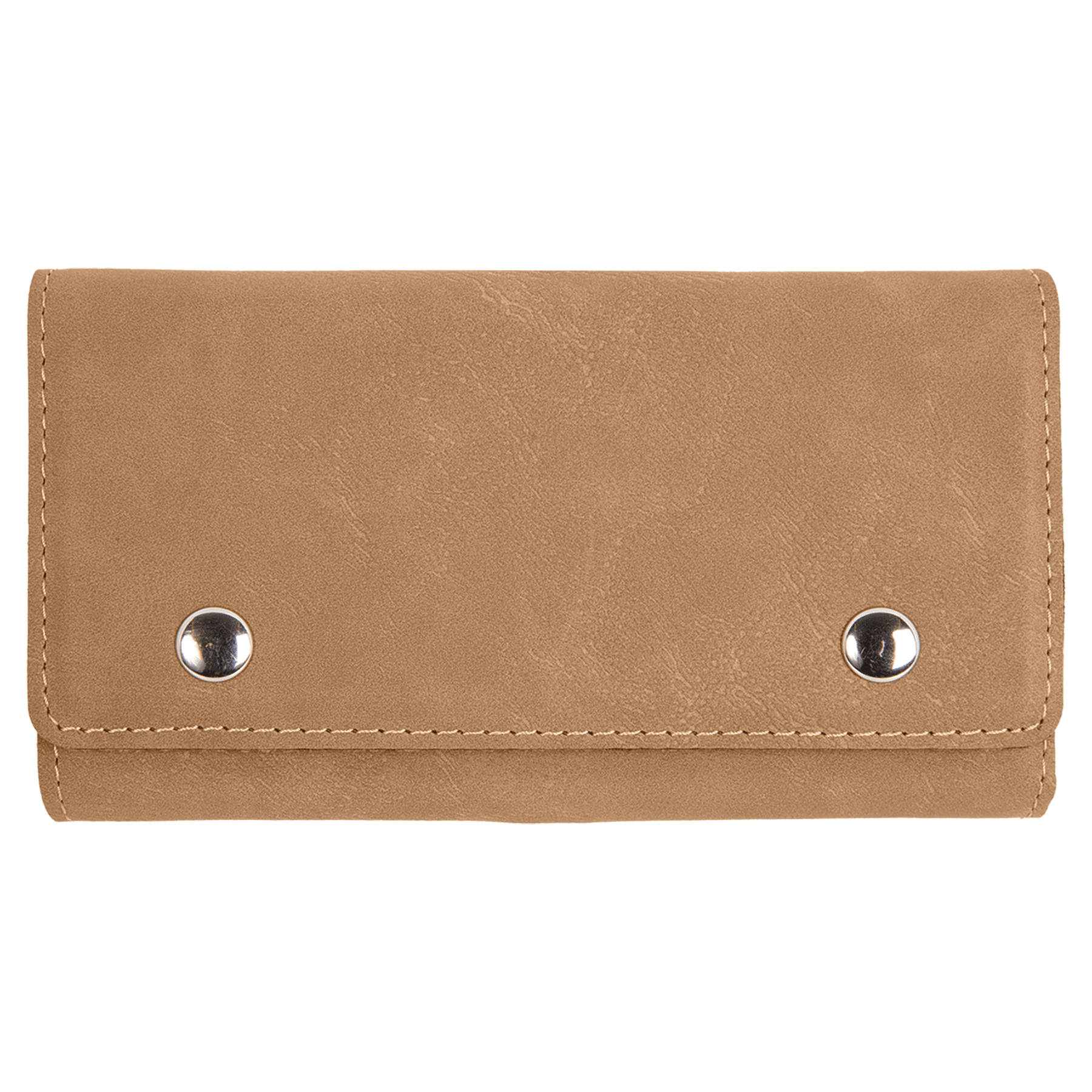 Light Brown Leatherette Card & Dice Set