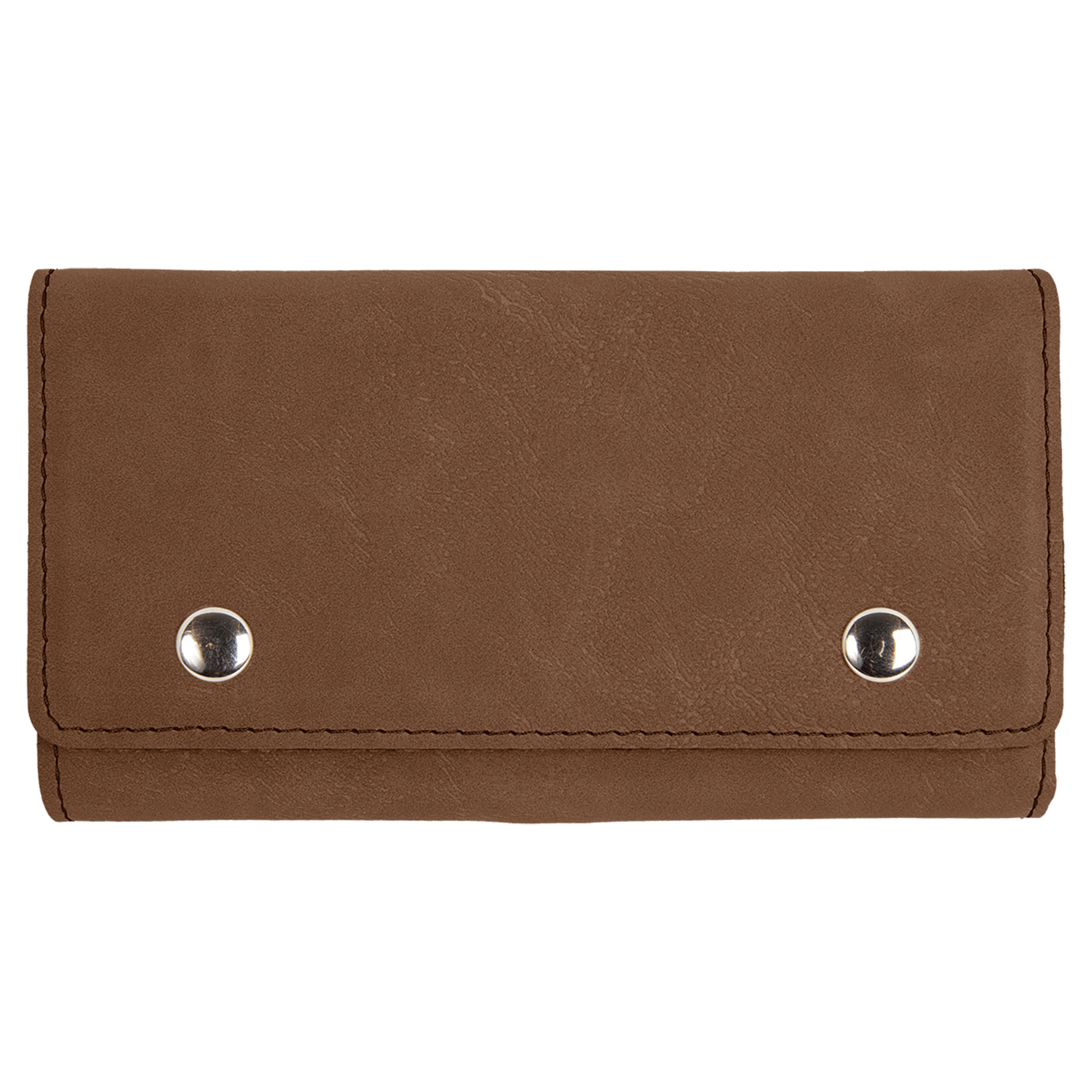 Dark Brown Leatherette Card & Dice Set