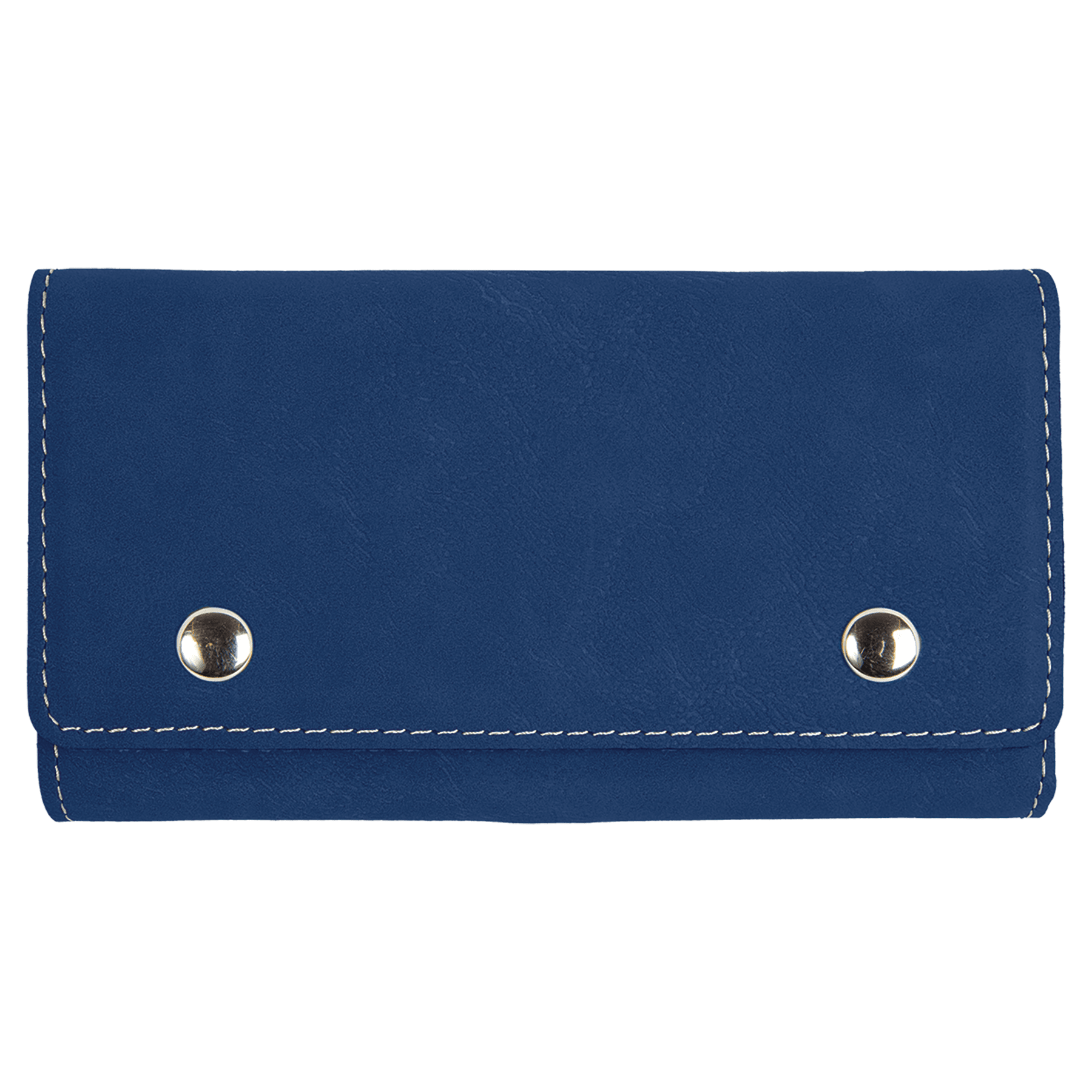 Blue/Silver Leatherette Card & Dice Set