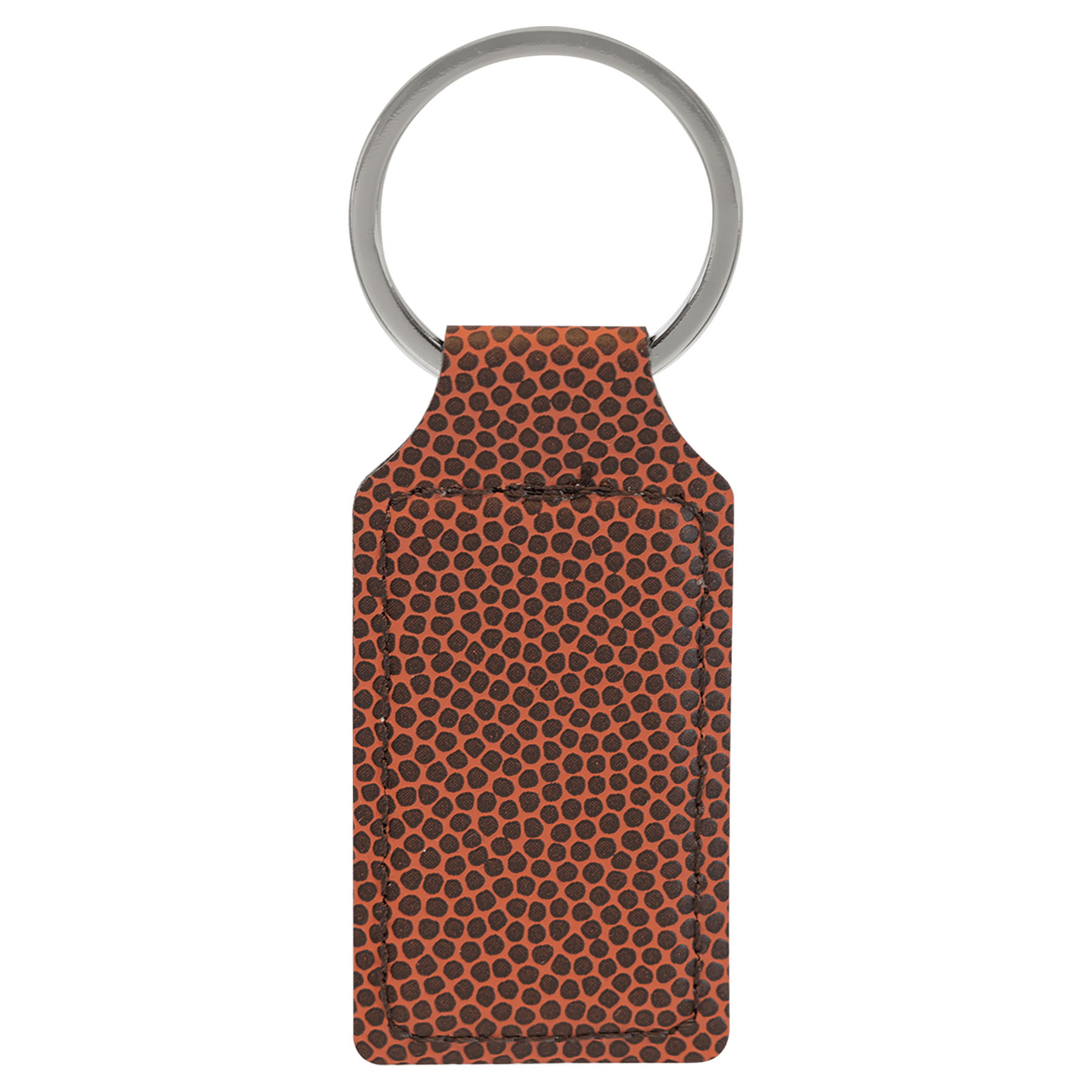 Leatherette Rectangle Keychain - KCL08