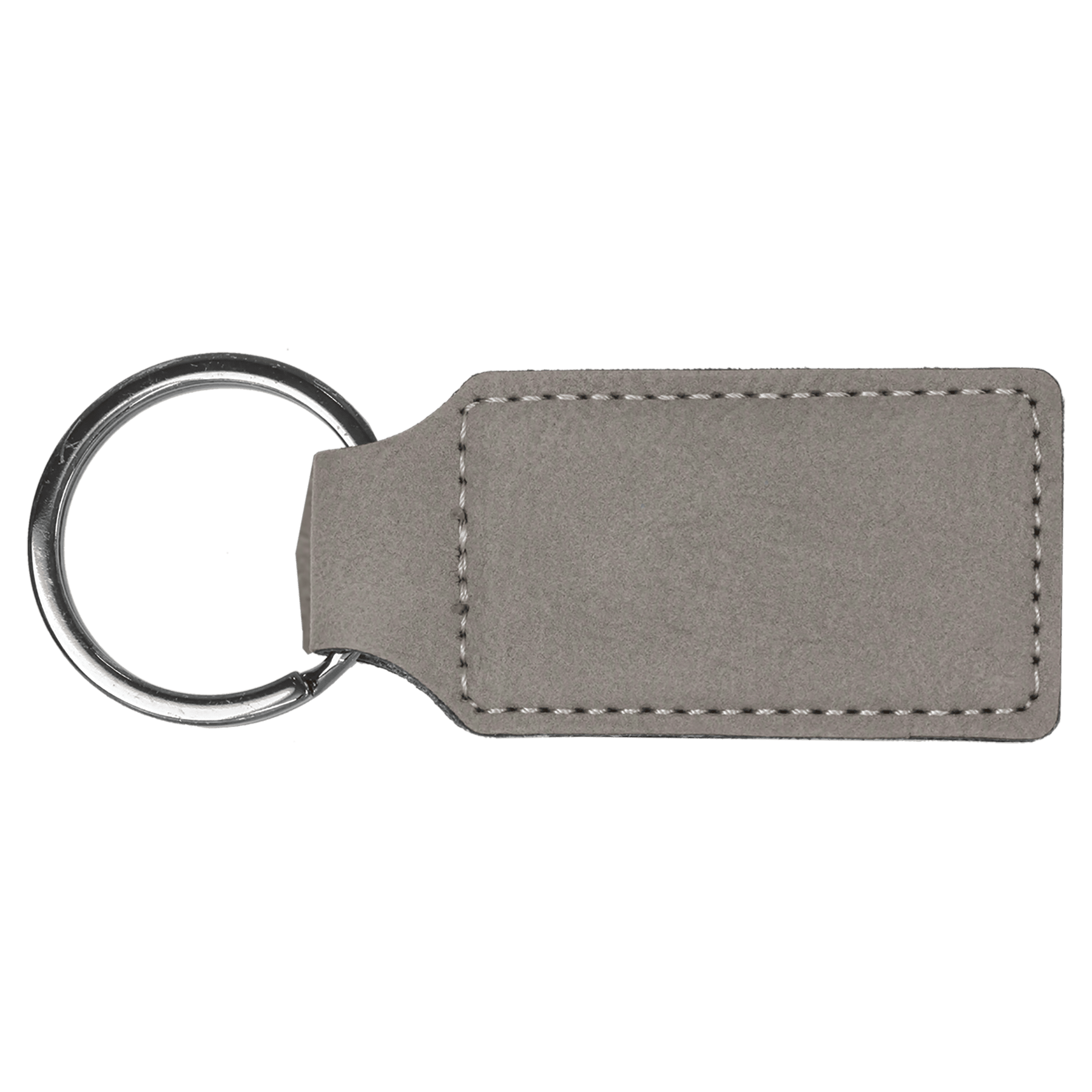 Leatherette Rectangle Keychain - KCL08