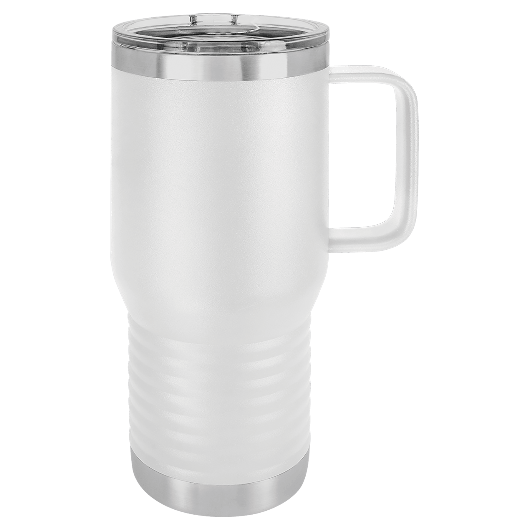 Polar Camel 20 oz. White Travel Mug