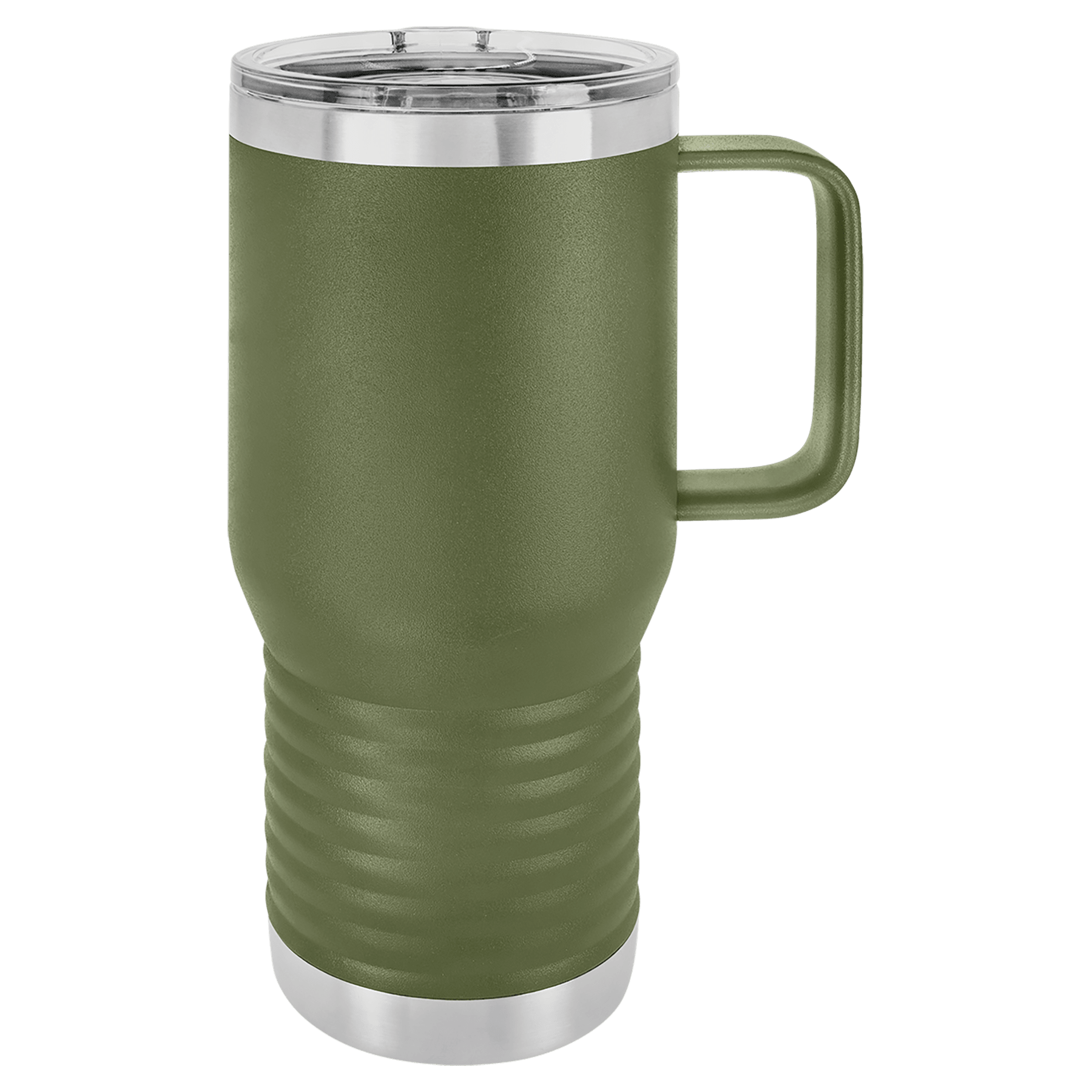 Polar Camel 20 oz. Olive Green Travel Mug