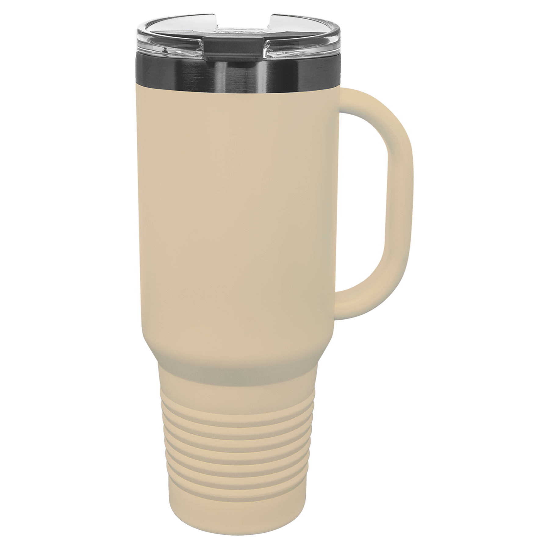 PC 40 oz. Warm Sand/Ghost Black ION-Plated Travel Mug
